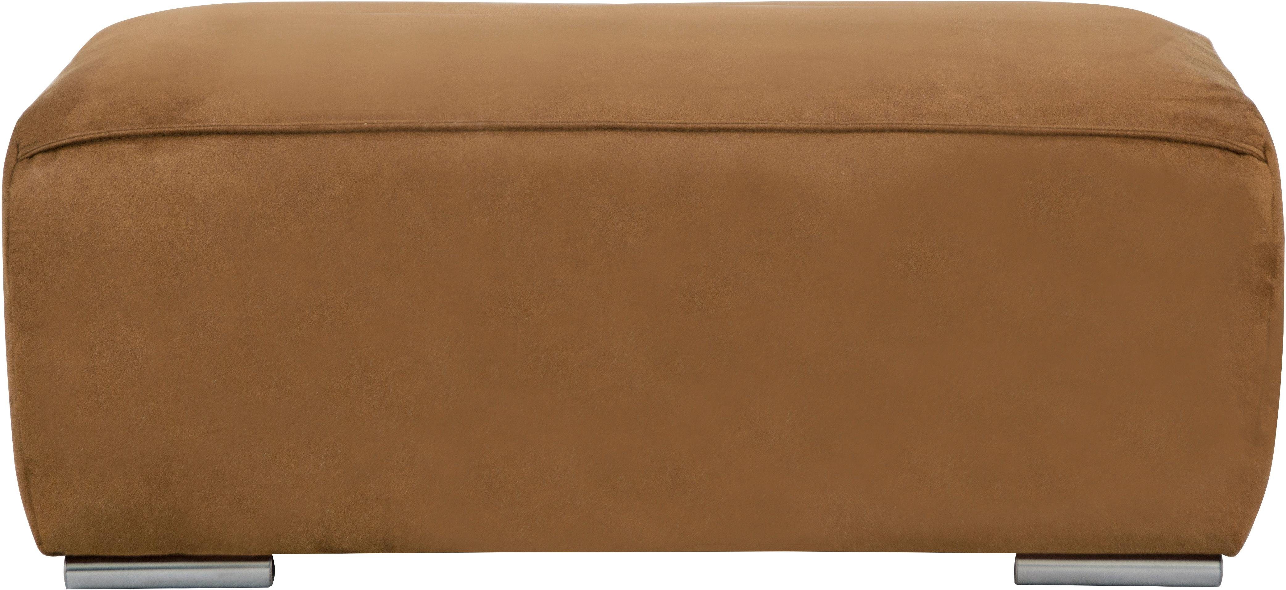 INOSIGN Hocker BEATRICE met golfsysteem, afmetingen B/D/H: 100/68/45 cm passend bij de "beatrice"-serie, in hoogwaardige afwerking