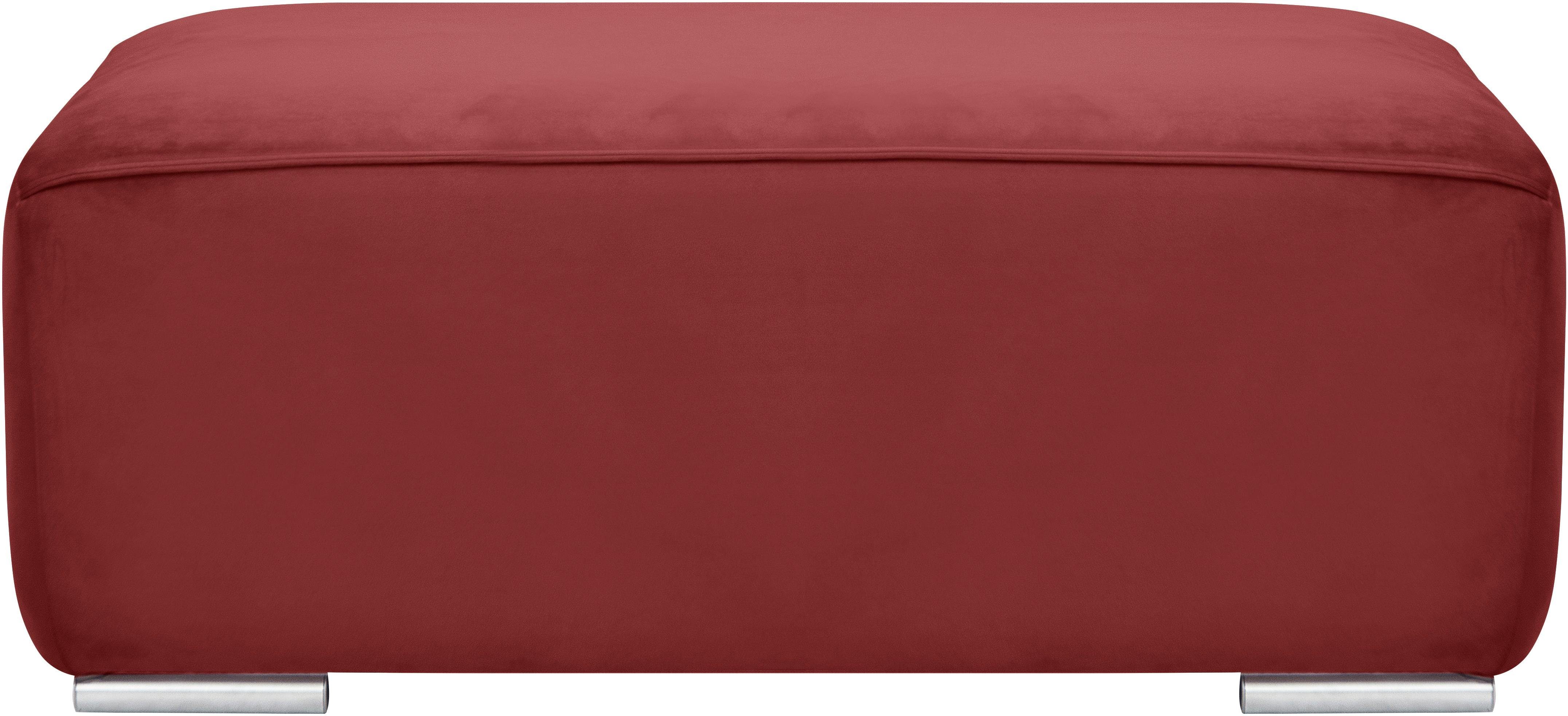 INOSIGN Hocker BEATRICE met golfsysteem, afmetingen B/D/H: 100/68/45 cm passend bij de "beatrice"-serie, in hoogwaardige afwerking