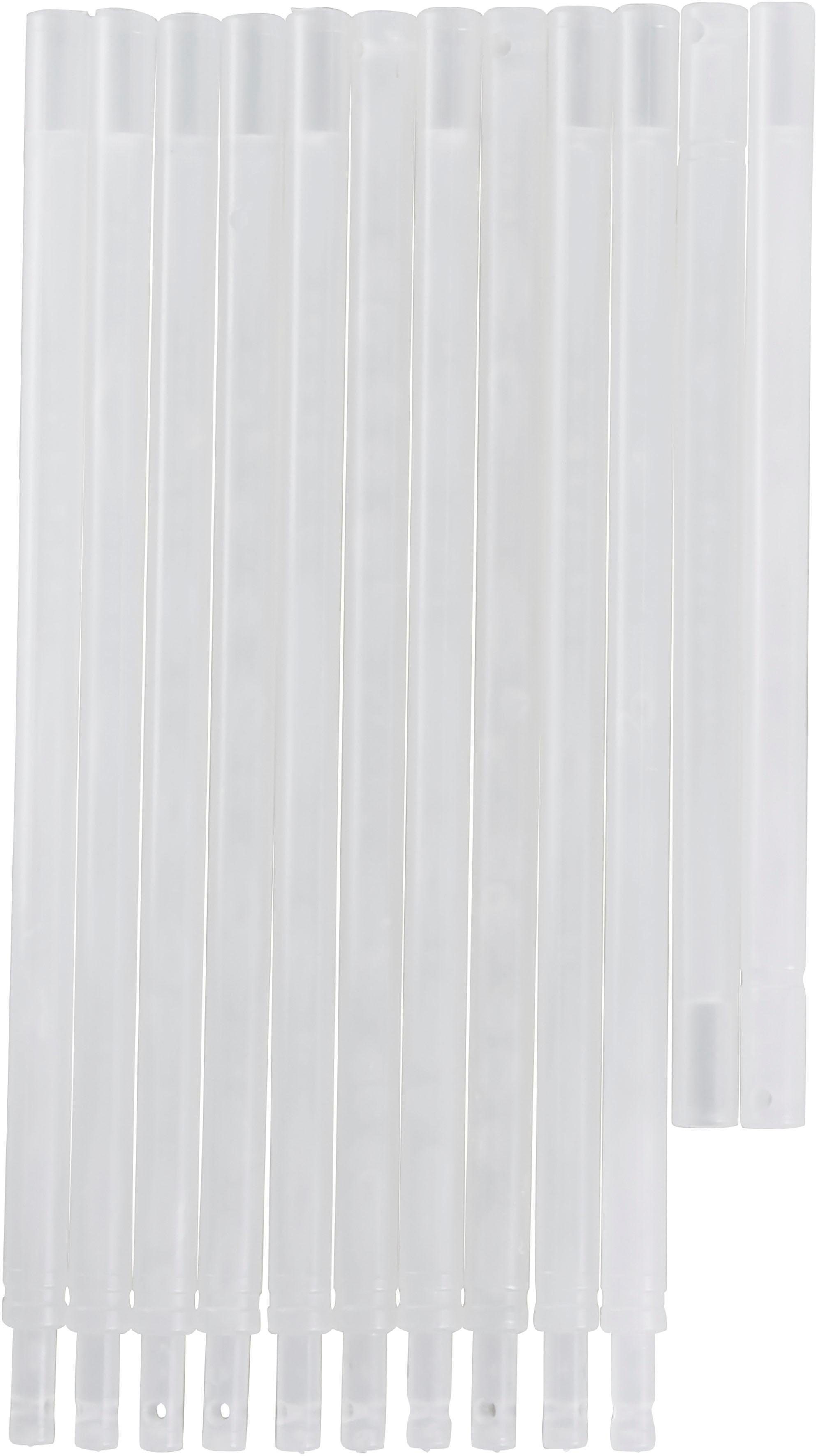 my home Romeins rolgordijn Dimona Transparant, voile, polyester, golven (1 stuk)