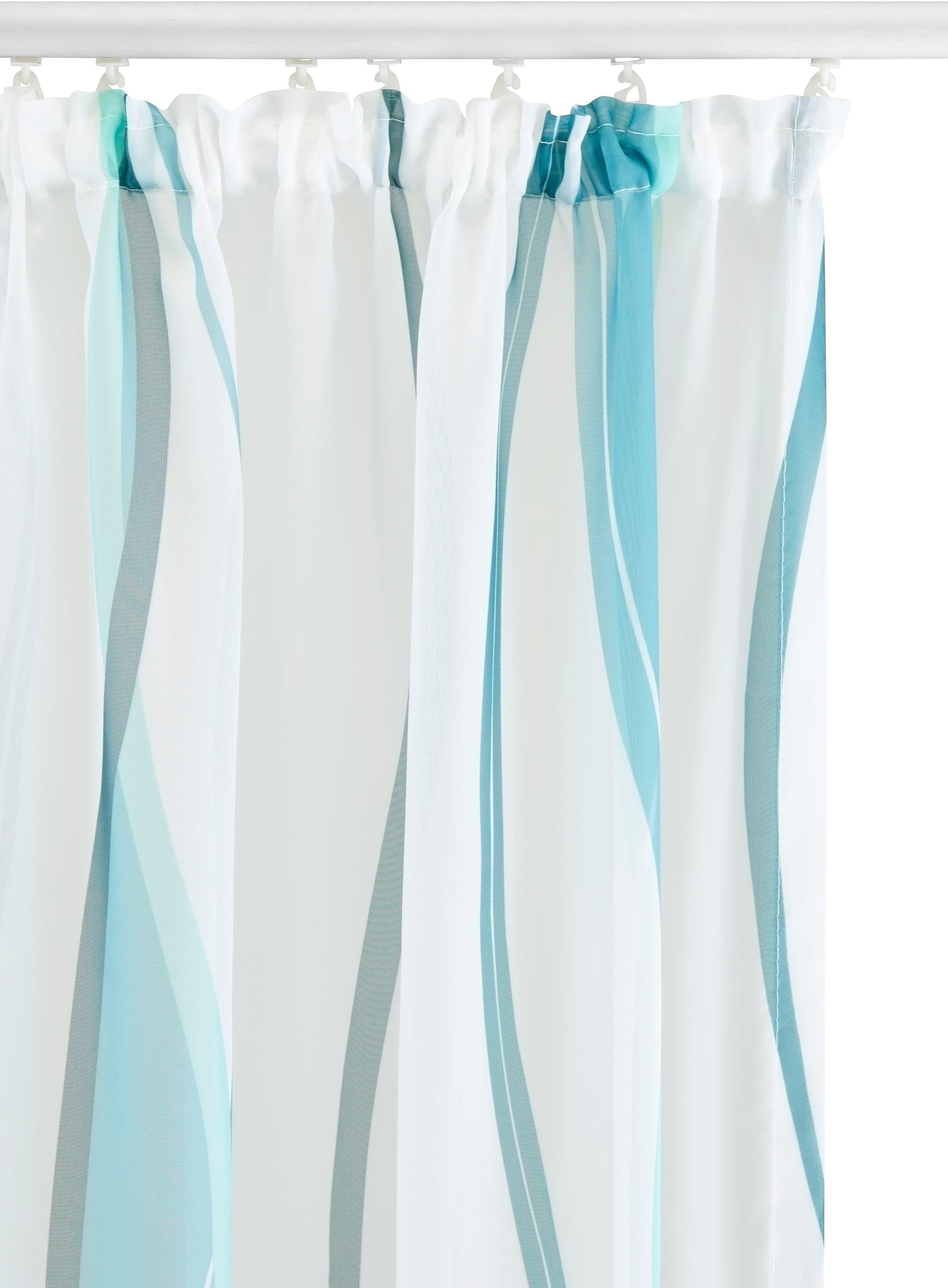 my home Gordijn Dimona 2-pack, bestseller, polyester, golven (2 stuks)