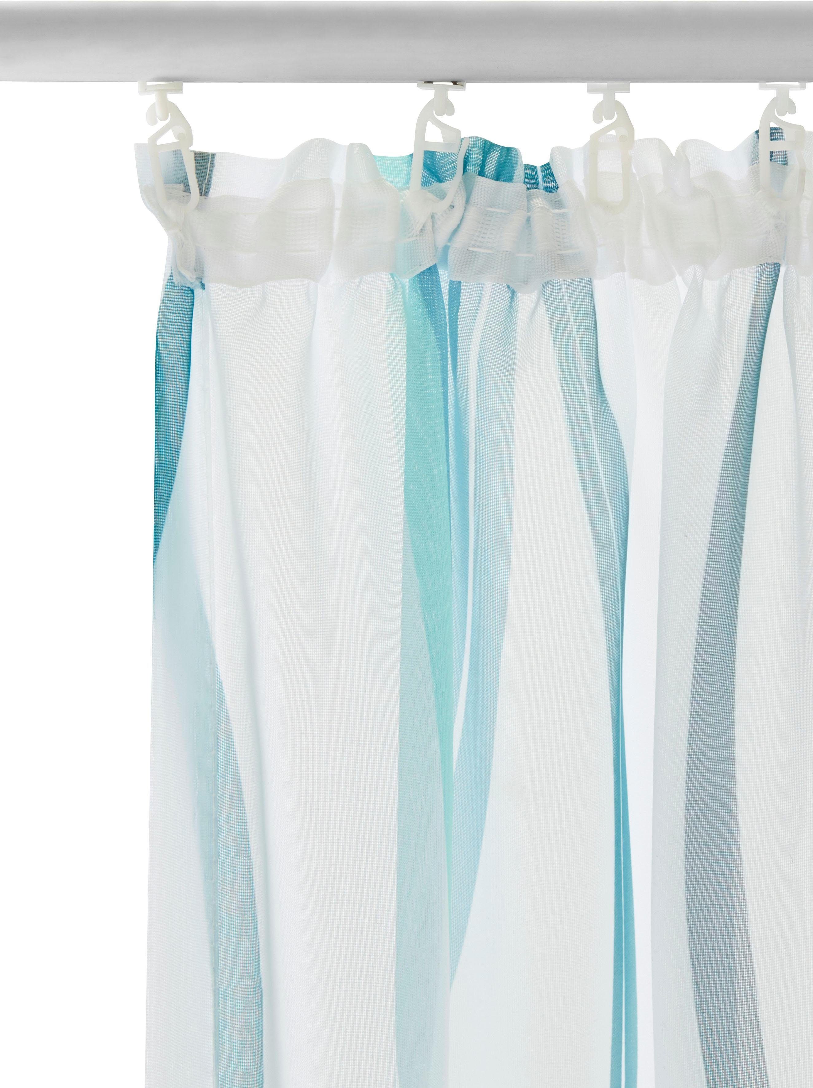 my home Gordijn Dimona 2-pack, bestseller, polyester, golven (2 stuks)