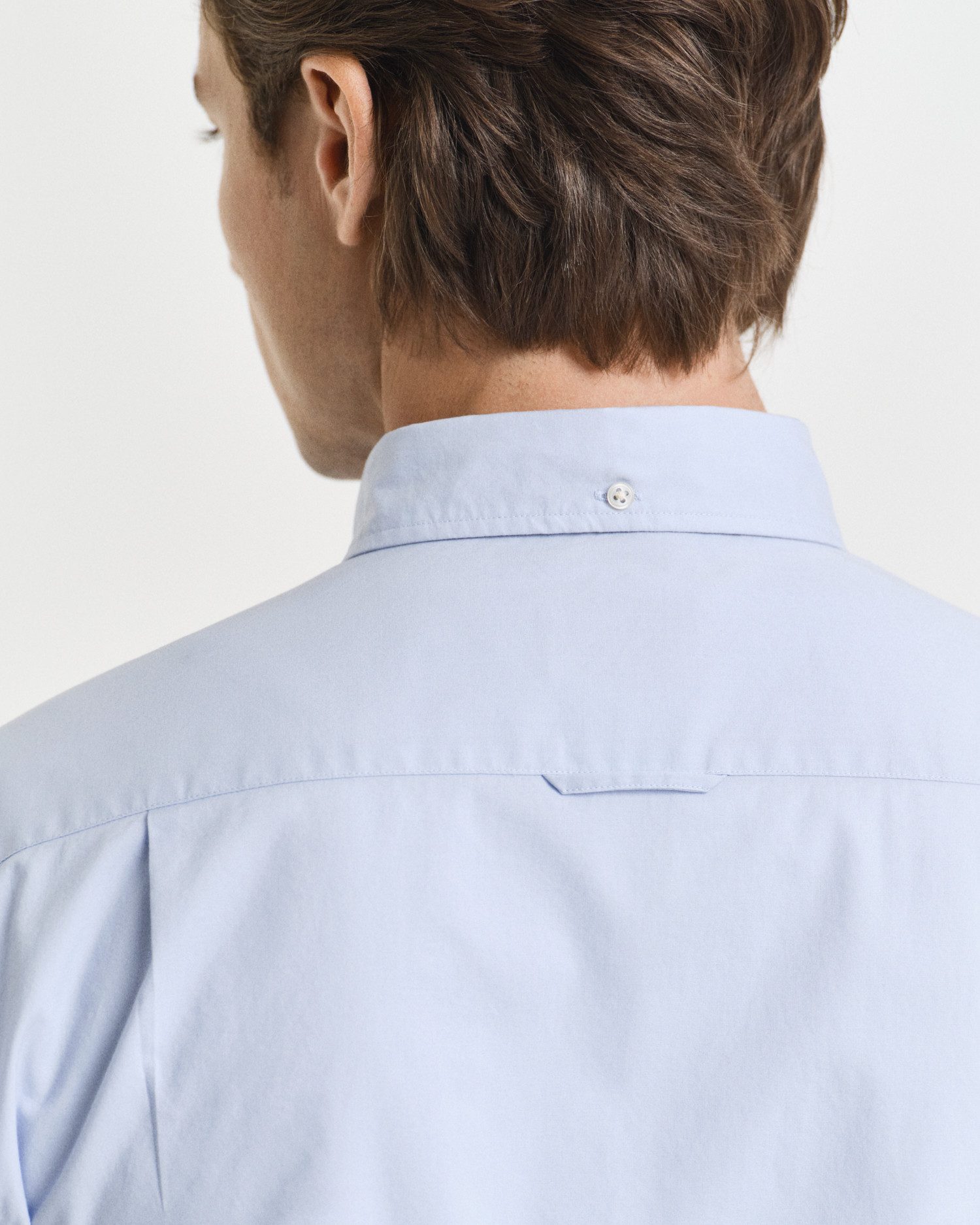 Gant Overhemd met lange mouwen Slim fit poplin overhemd licht slijtvast easy care