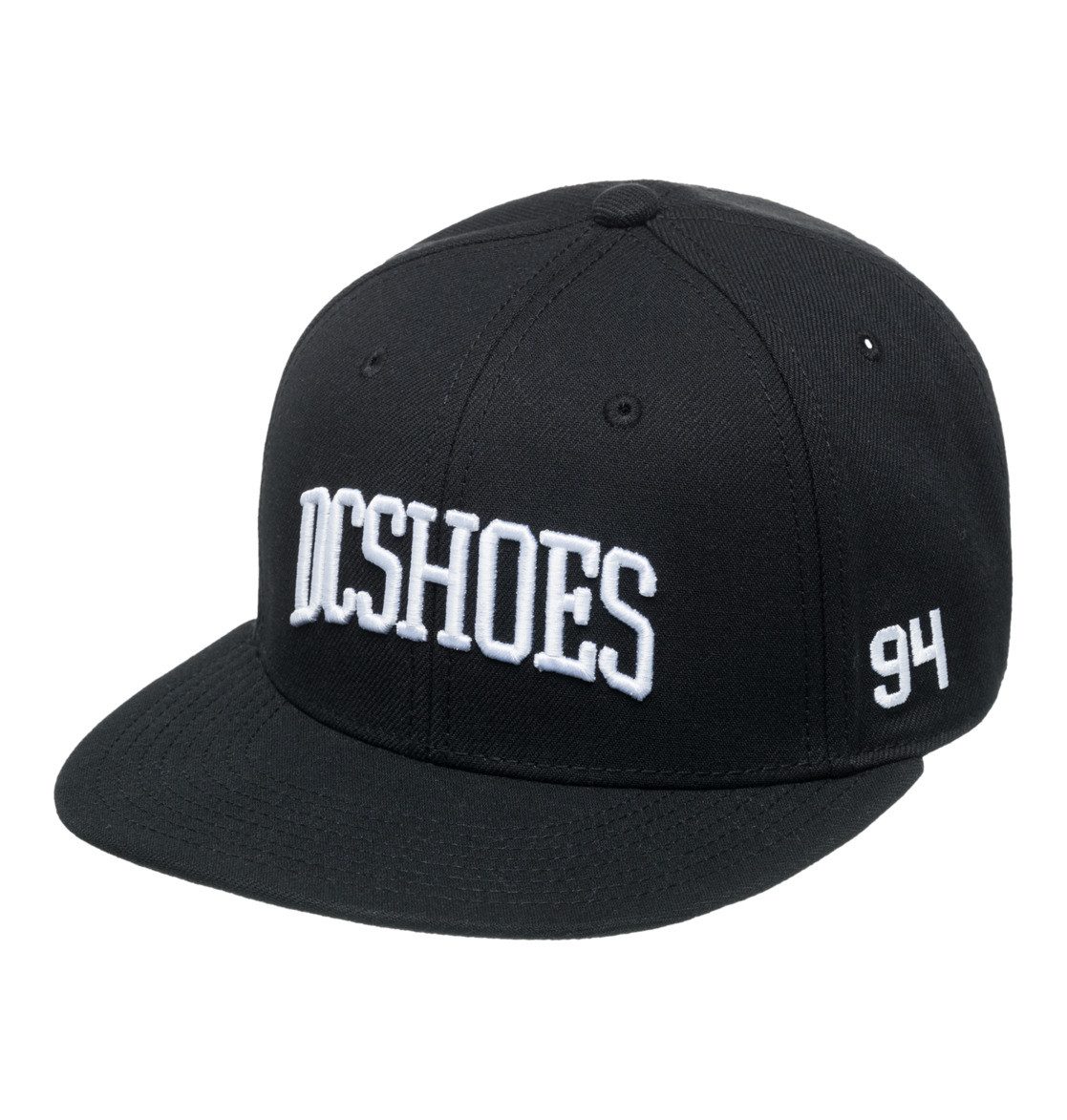 DC Shoes Snapback cap Semi-Pro unisex caps maat Onesize zwart