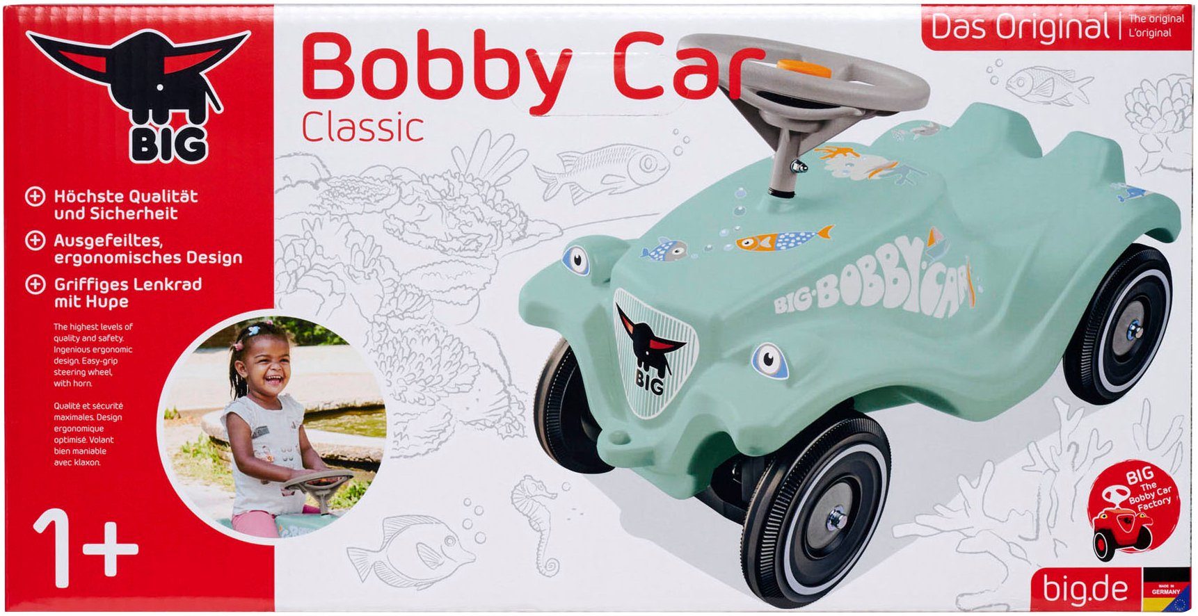 BIG Loopauto BIG Bobby-Car Green Sea