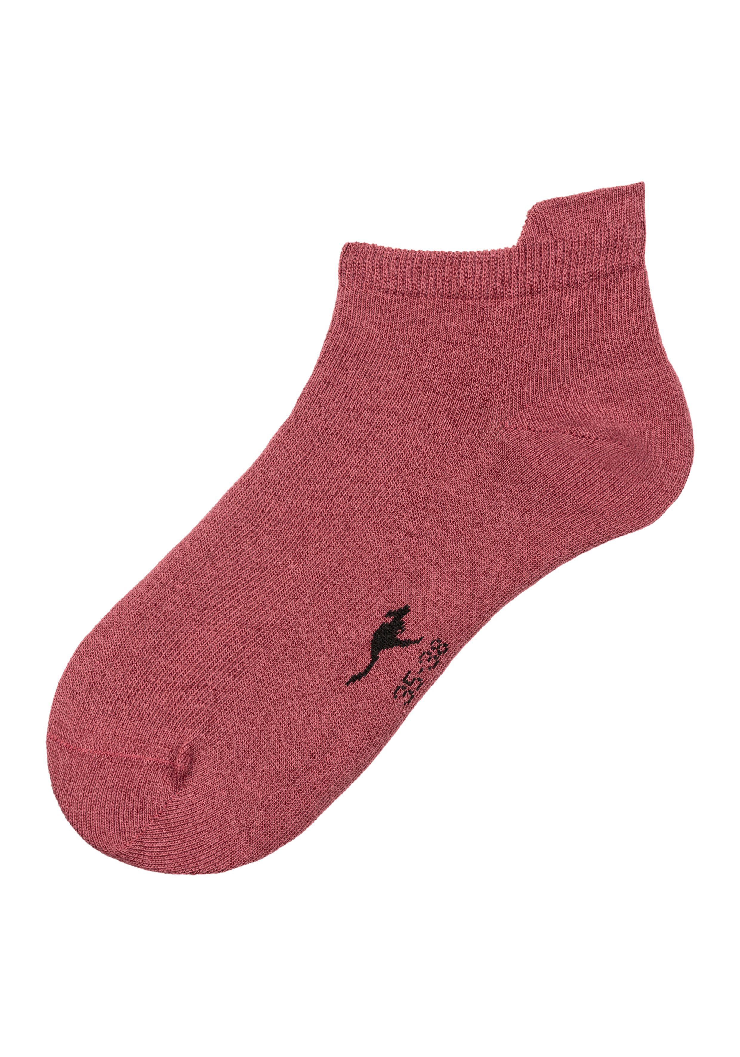 KangaROOS Sneakersokken met verlengd boord aan de achterkant (set, 10 paar)