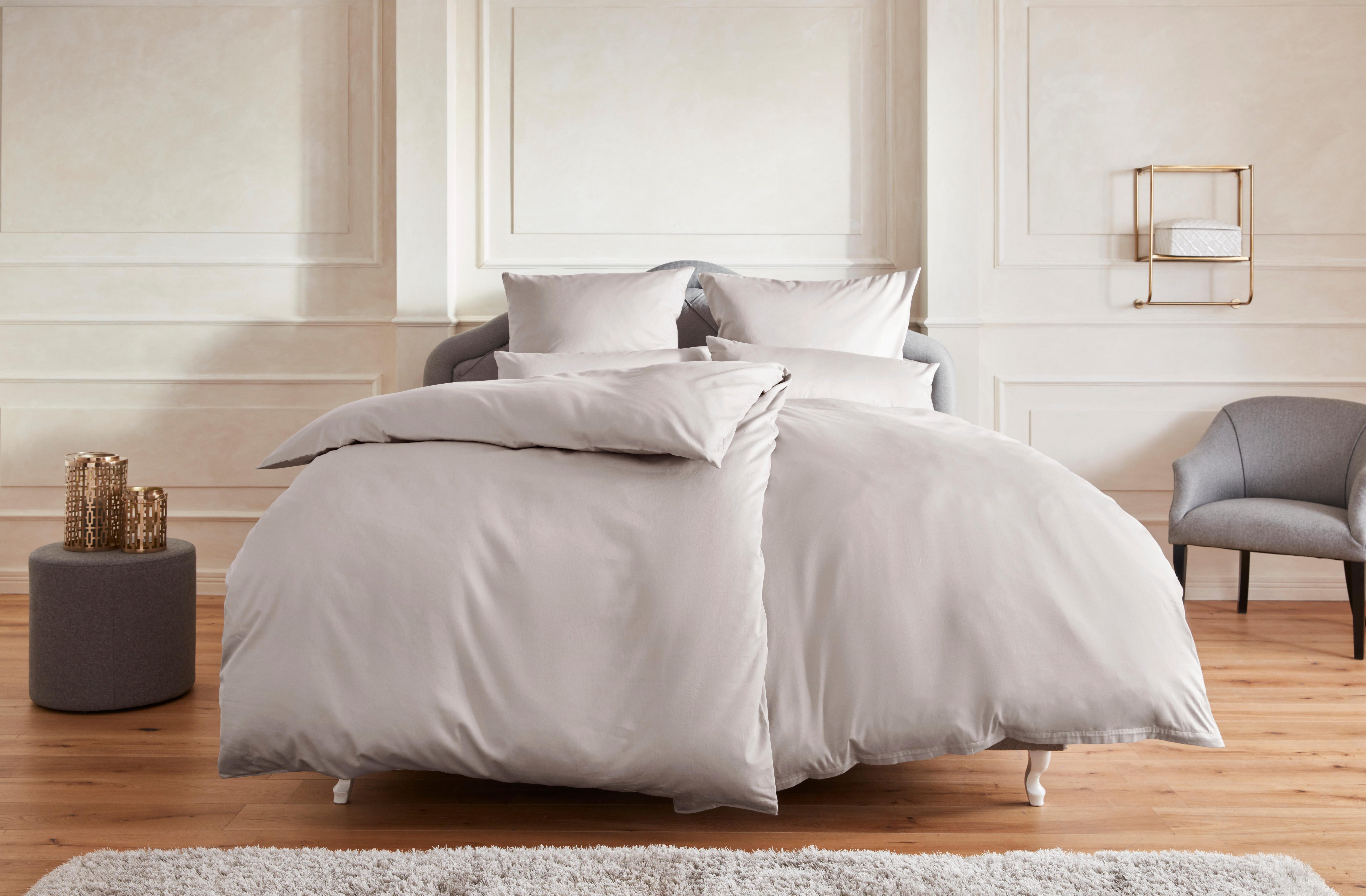 Guido Maria Kretschmer Home&Living Beddengoed Mila in 135x200, 155x220 of 200x200 cm Mako-satin, beddengoed van katoen, effen beddengoed