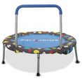smartrike kindertrampoline trampolin 2 in 1 met handgreep multicolor