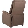 duo collection relaxfauteuil londen xxl tv-fauteuil met opstahulp tot 150 kg belastbaar bruin