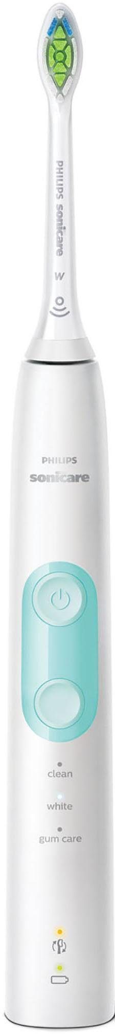 Philips Sonicare Elektrische tandenborstel ProtectiveClean 5100 HX6857/28 met geïntegreerde druksensor, 3 reinigingsprogramma’s, inclusief reisetui