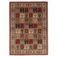 oci die teppichmarke oosters tapijt amravati met de hand geknoopt, met franje, woonkamer rood