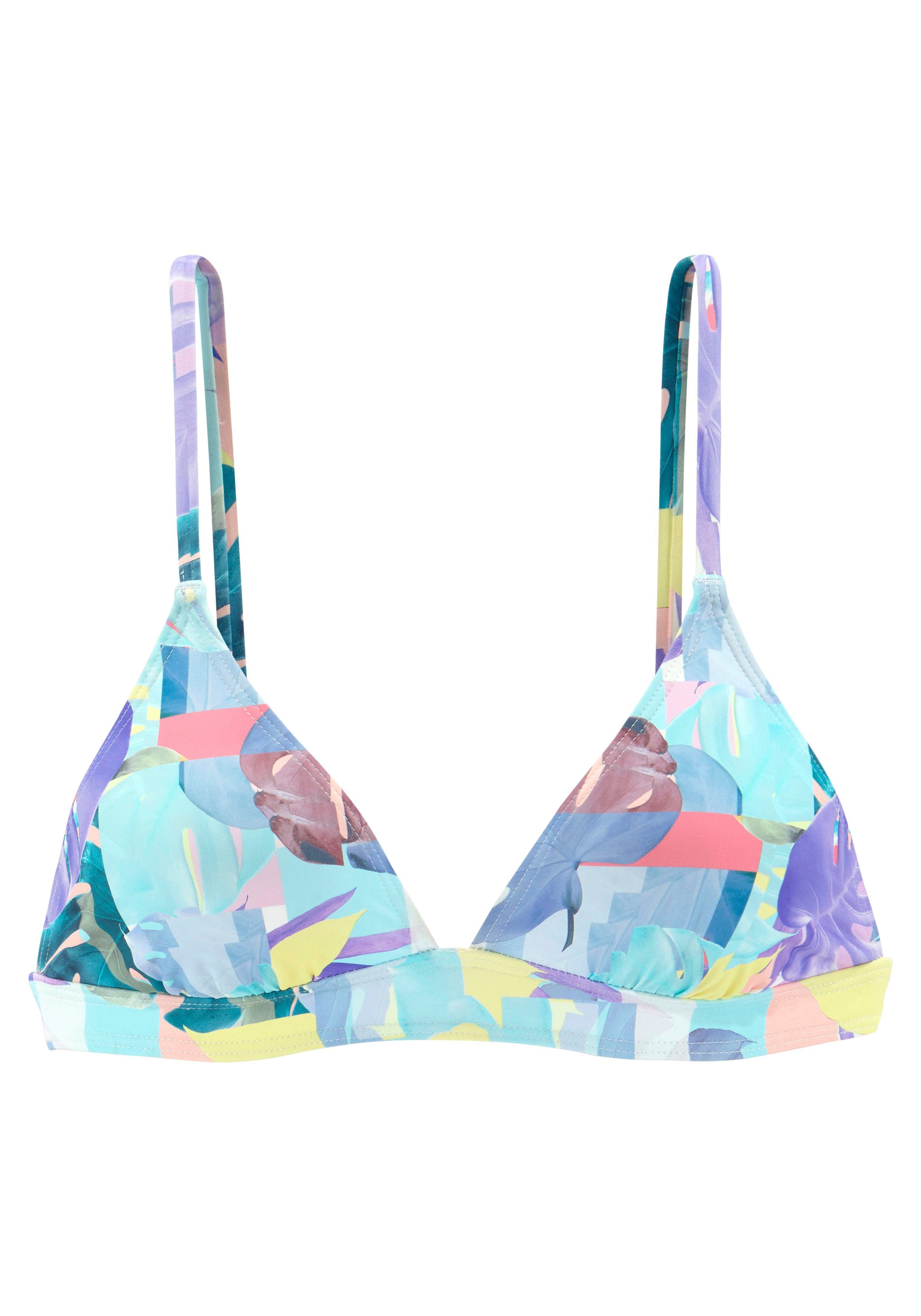 Venice Beach Triangel-bikinitop Varia in luxe pasteltinten