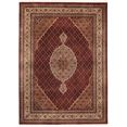 oci die teppichmarke oosters tapijt cavari mahi met de hand geknoopt, met franje, woonkamer rood