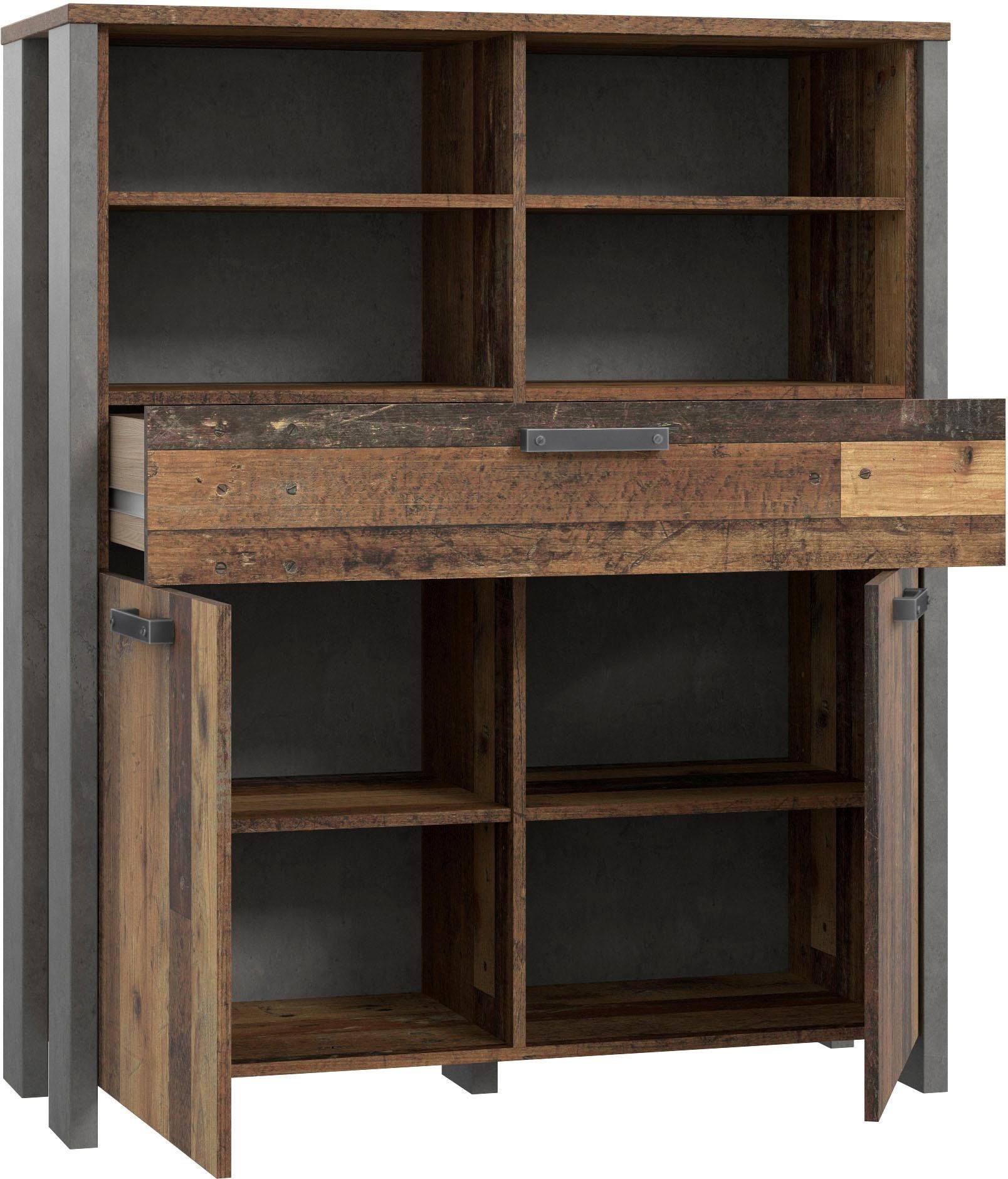 FORTE Highboard Clif Breedte 106 cm