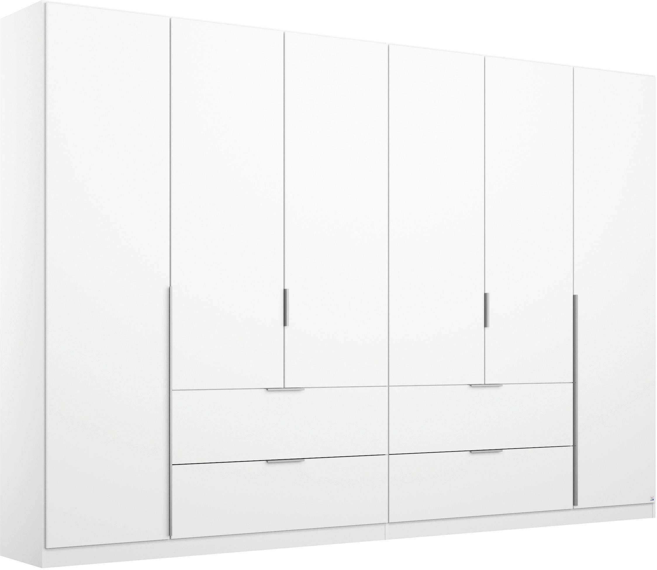 rauch Draaideurkast Memphis kledingkasten maat 270 cm x 210 cm x 54 cm wit
