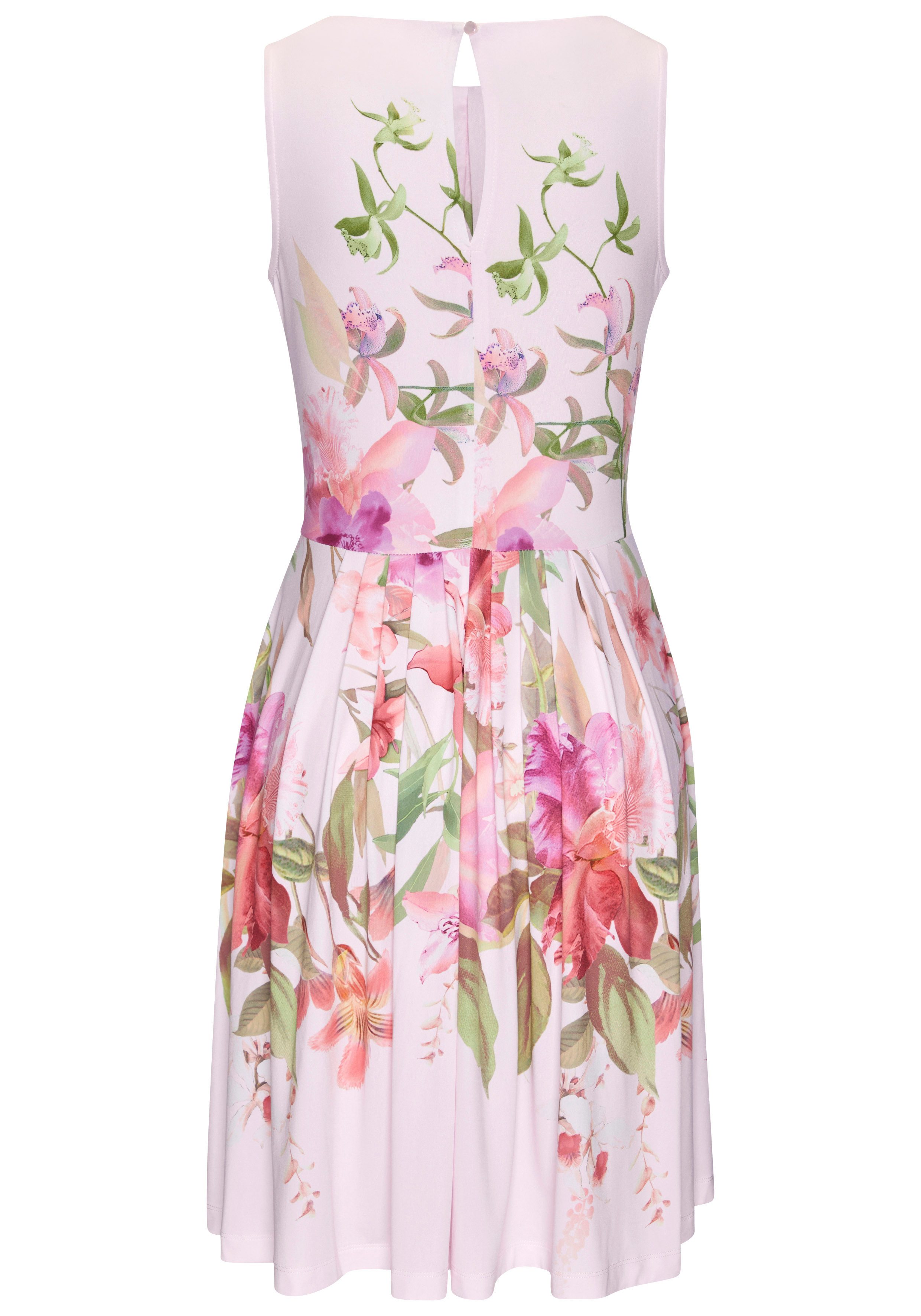 Lascana Zomerjurk met bloemenprint, feestelijk