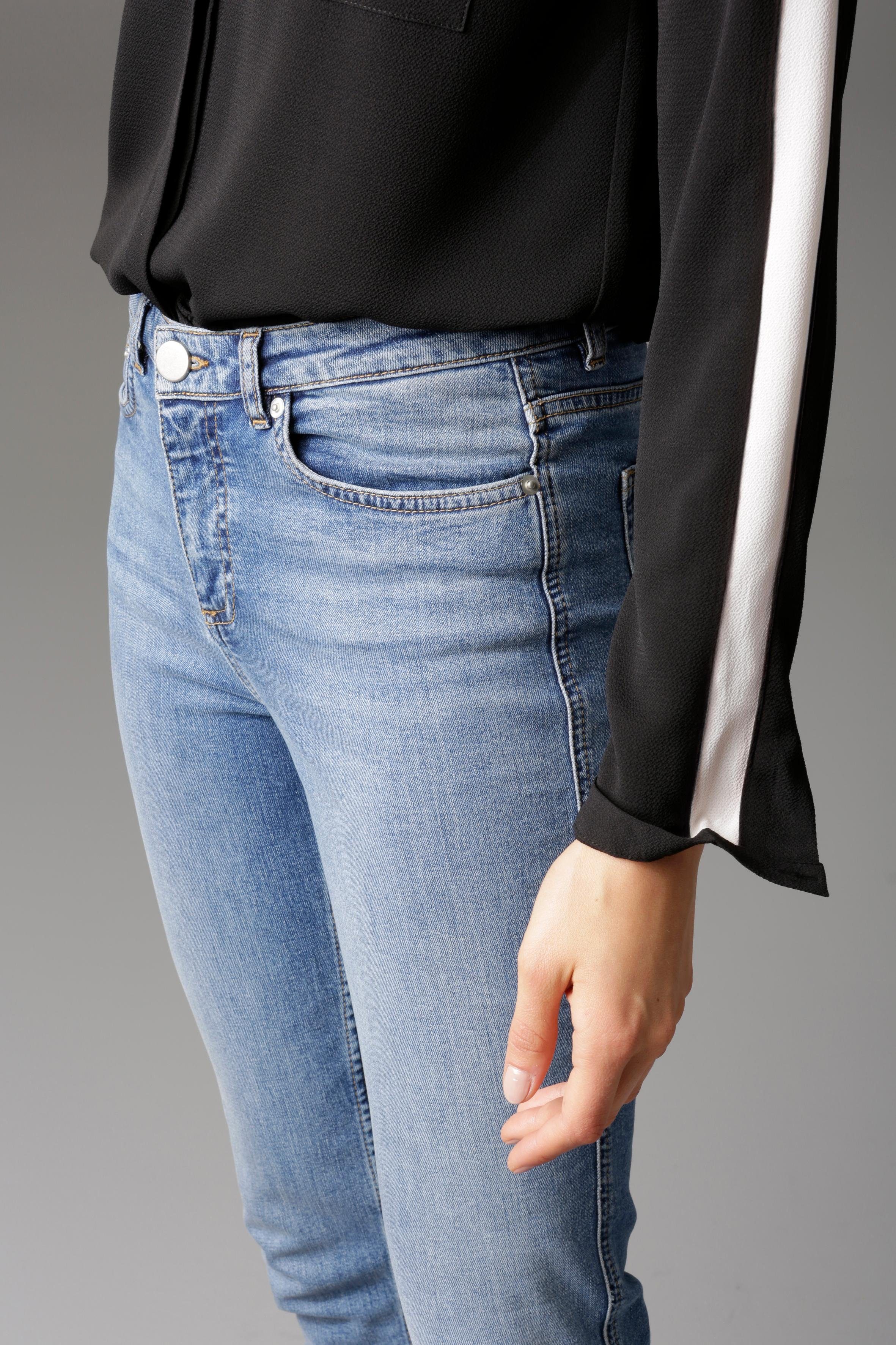 Aniston CASUAL Slim fit jeans regular waist