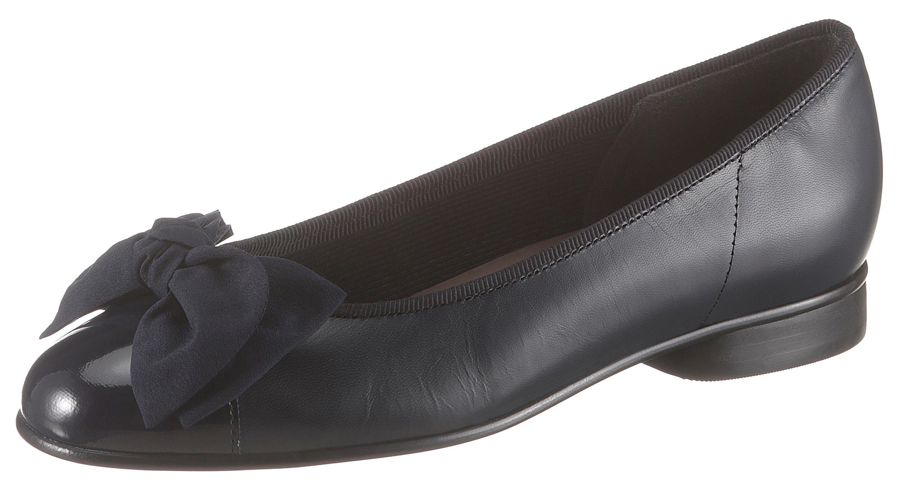 Gabor Ballerina's Flats, kitten heel, feestelijke schoenen met een mooie strik