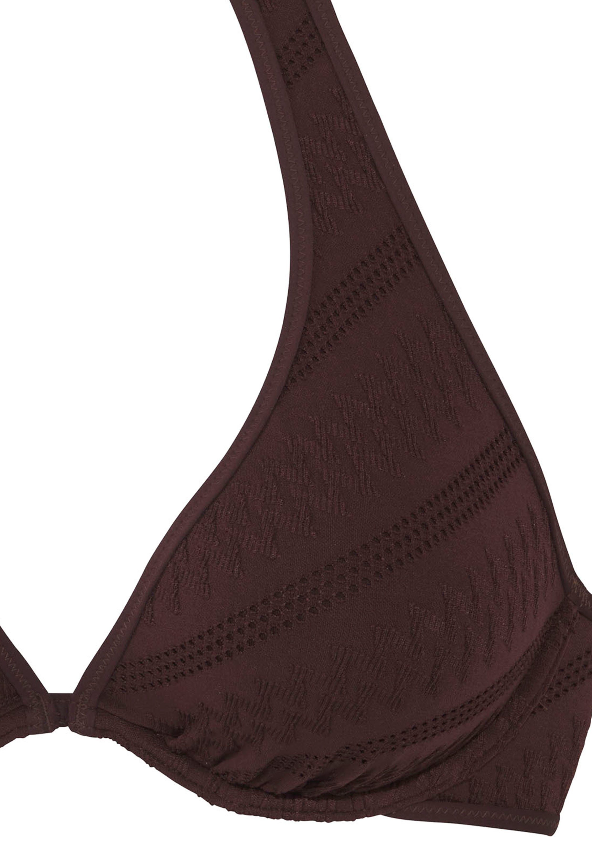s.Oliver RED LABEL Beachwear Beugelbikini Naila met structuur (set)