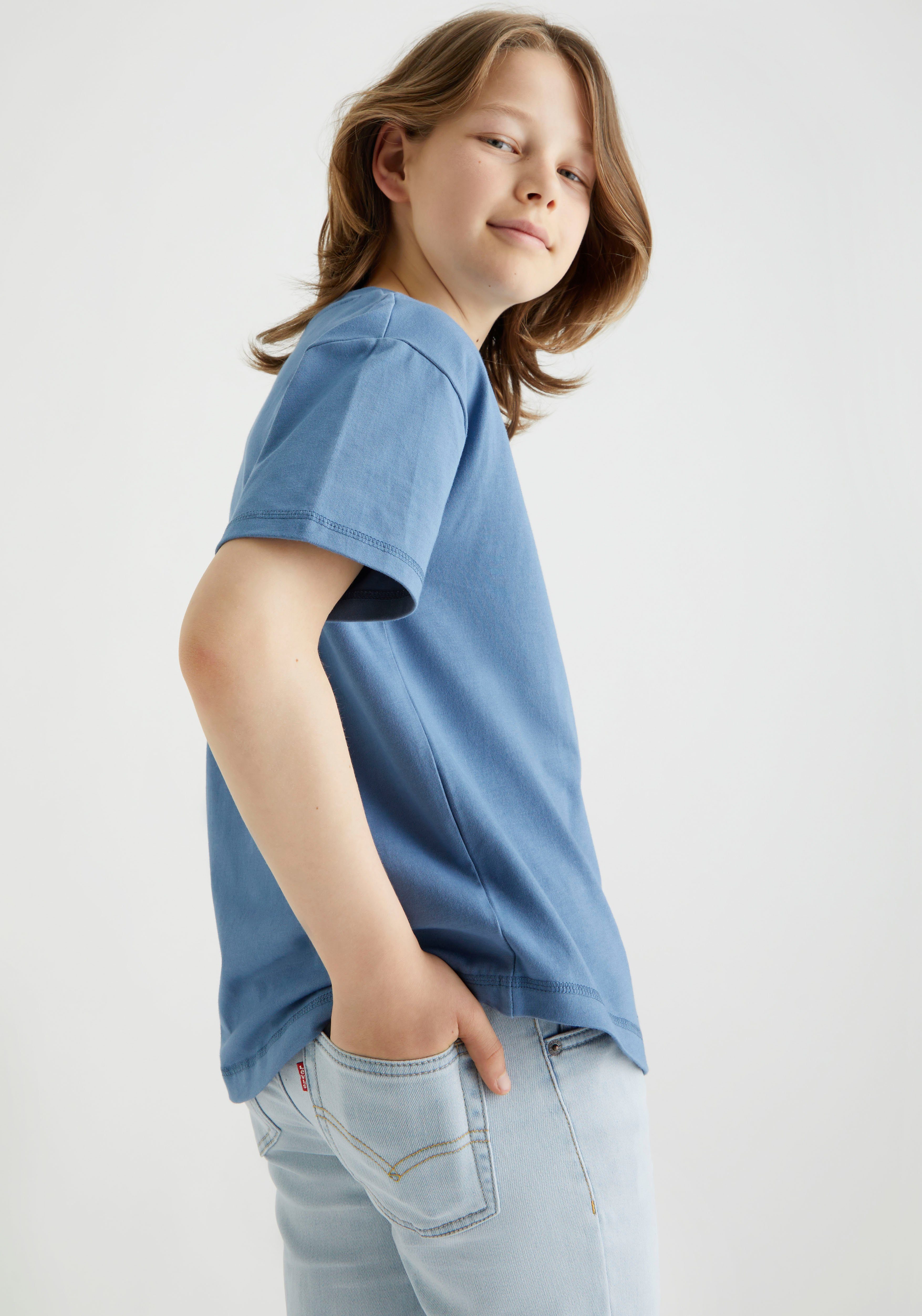 Levi's Kidswear T-shirt LVB CURVED HEM POCKET TEE