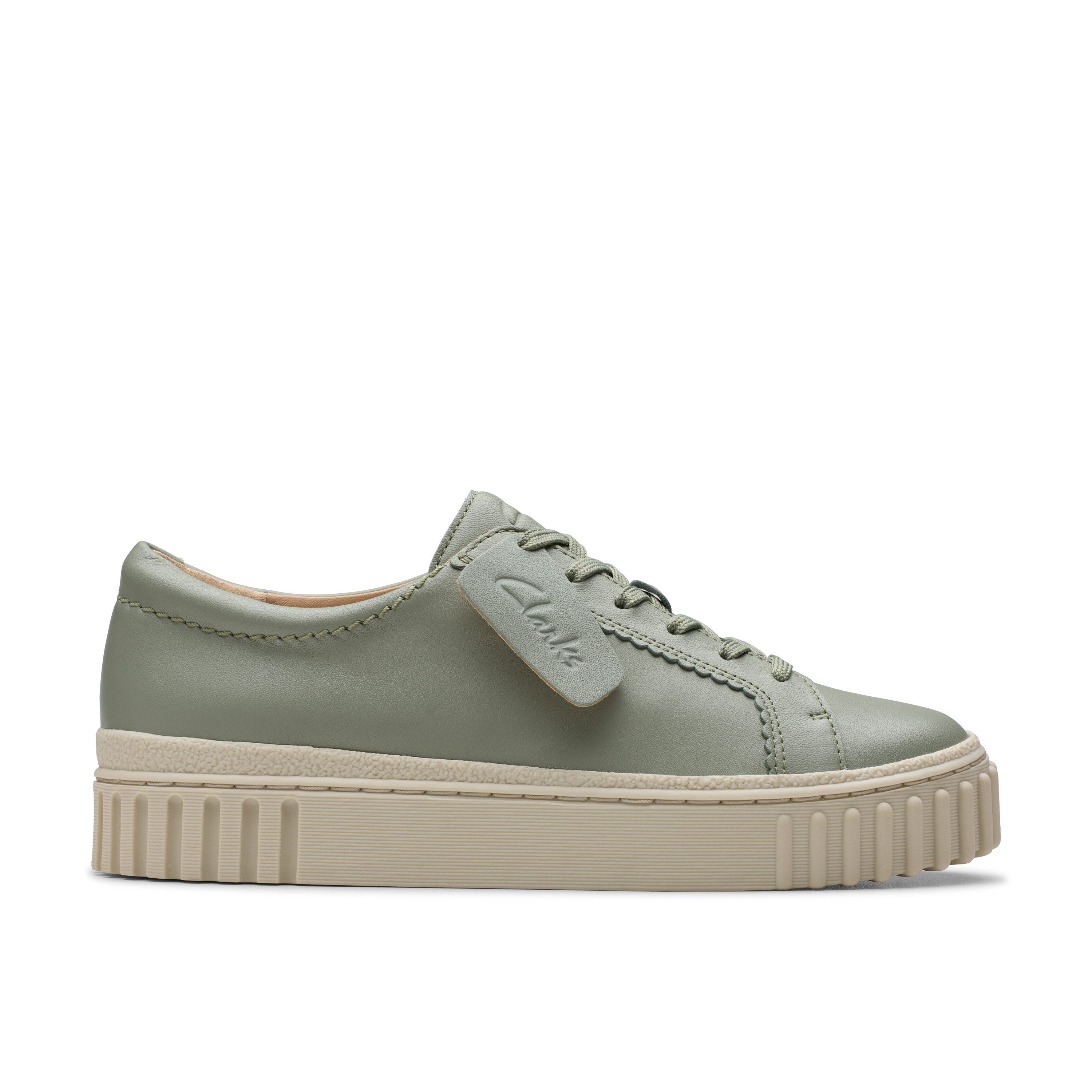 Clarks Veterschoenen Mayhill Walk , sneaker, plateausneaker met modieuze loopzool