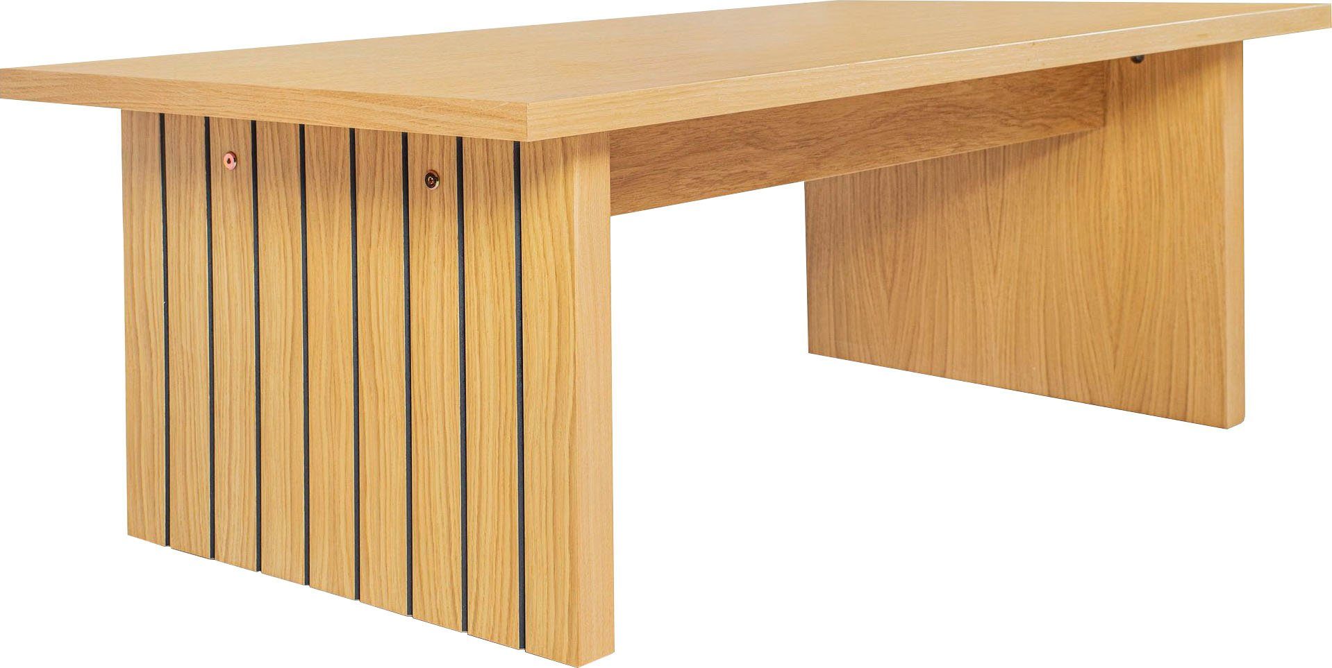 Woodman Salontafel Stripe Houtfineer van eiken