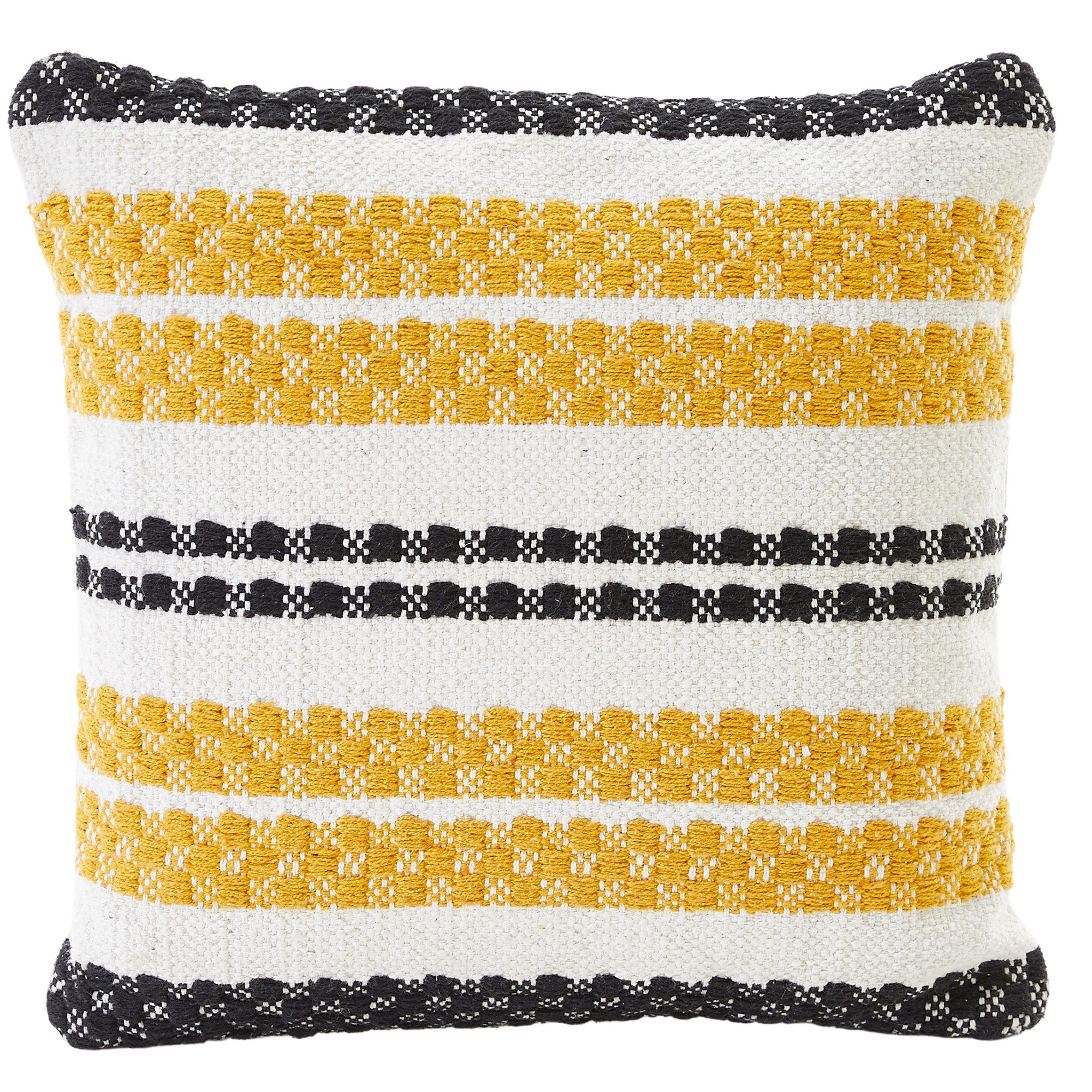 Andiamo Sierkussen Malena Etnisch patroon, bankkussen, kussenhoes met vulling, vierkant, 45x45 cm (1 stuk)