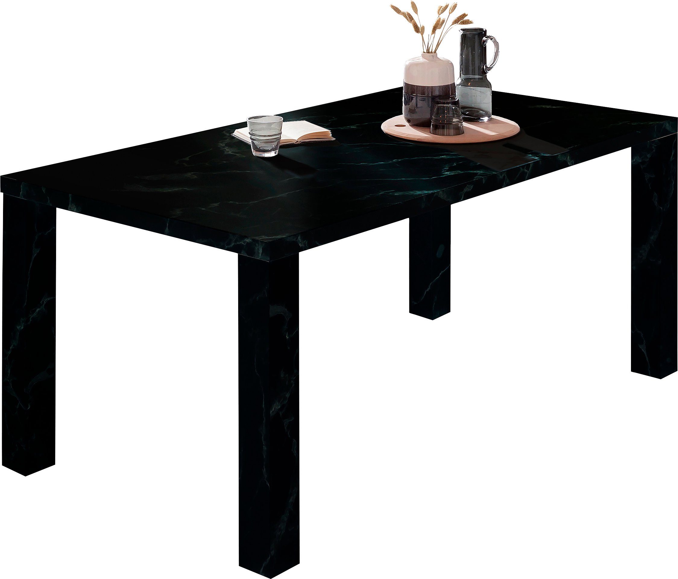 SalesFever Eettafel in marmerlook