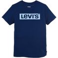 levi's kidswear shirt met lange mouwen for boys blauw