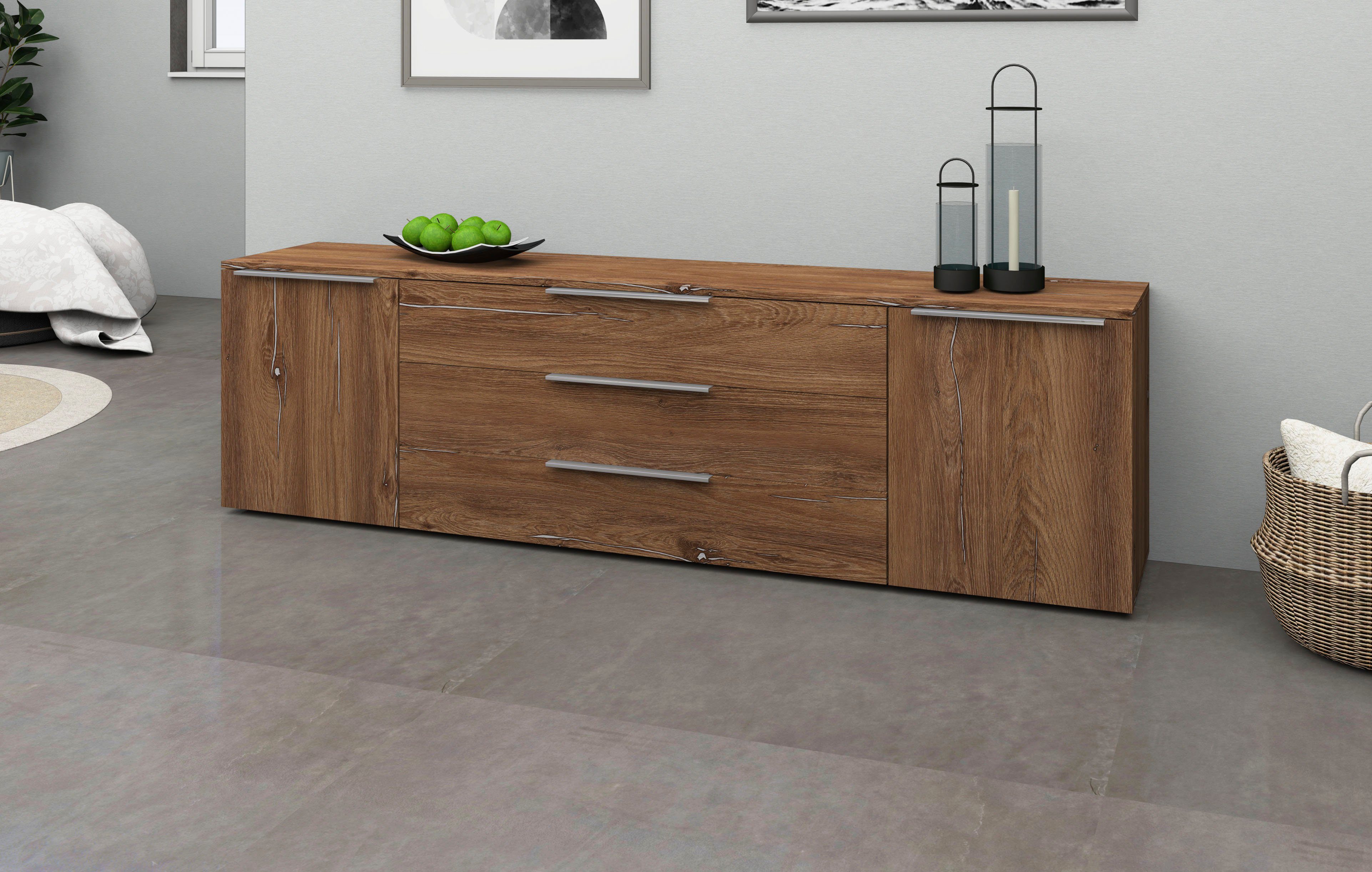 borchardt Möbel Dressoir Oliva Breedte 166 of 200 cm