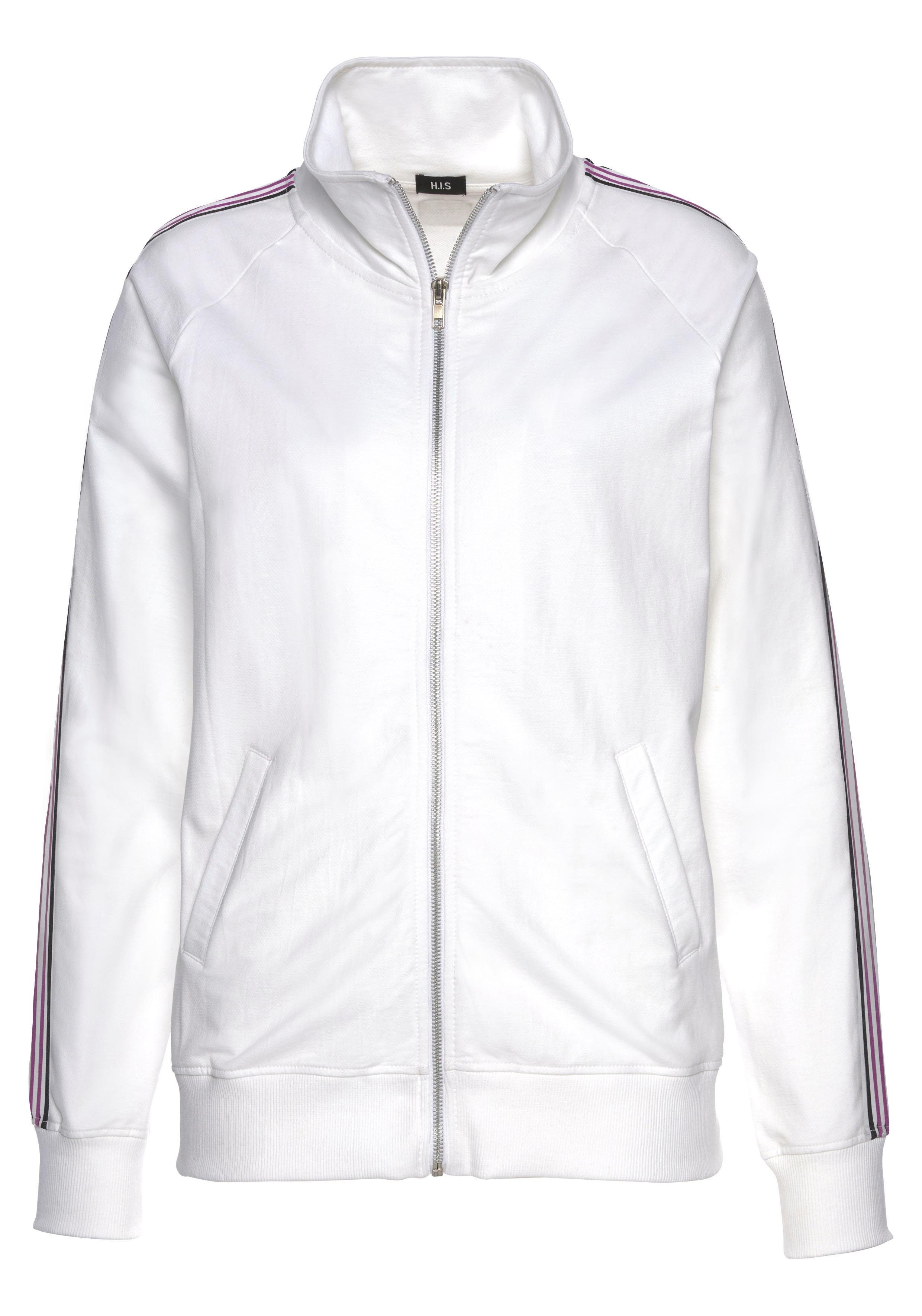 H.I.S Sweatvest met zijtape, loungepak