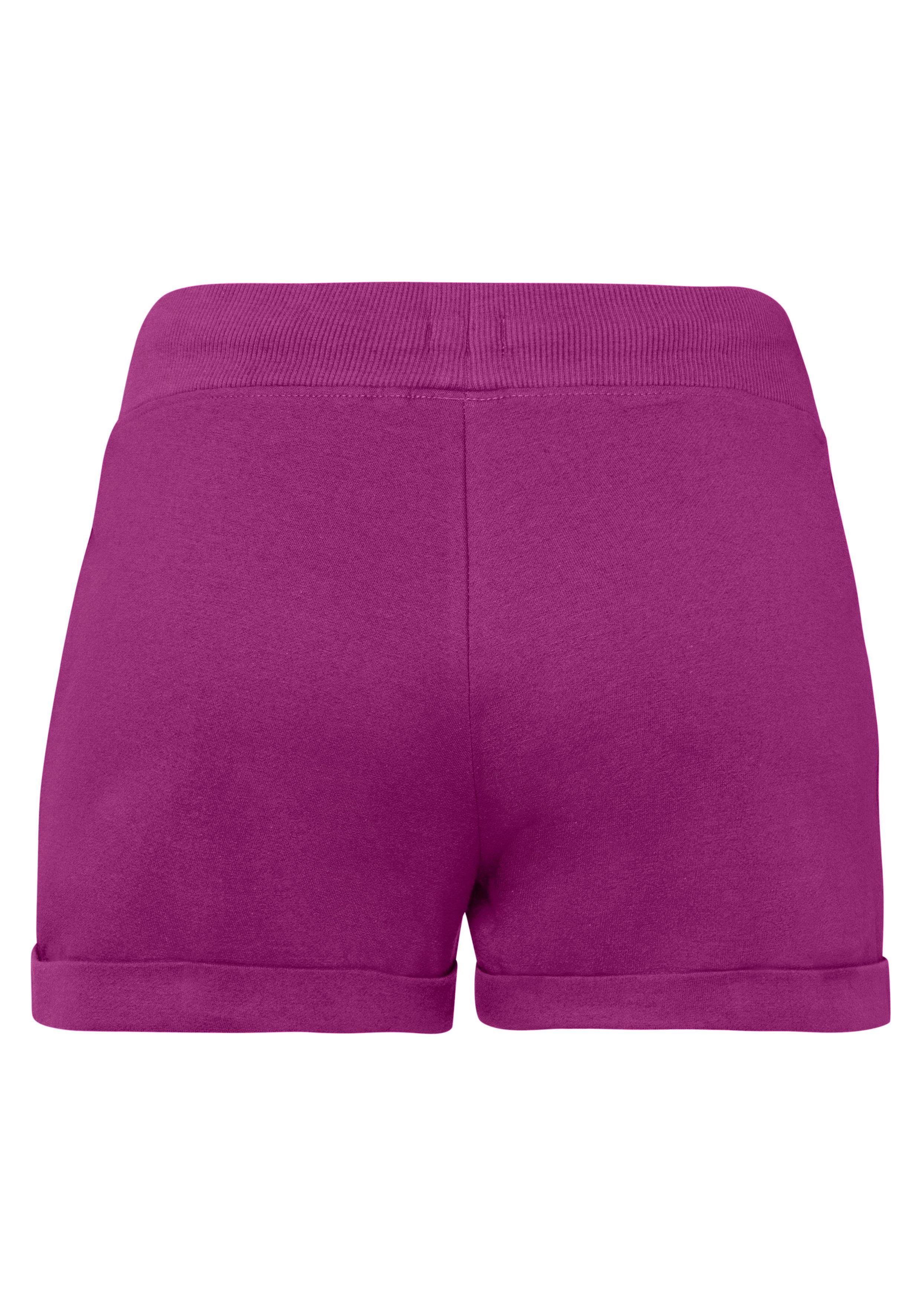 H.I.S Strandshort met tapestrepen opzij