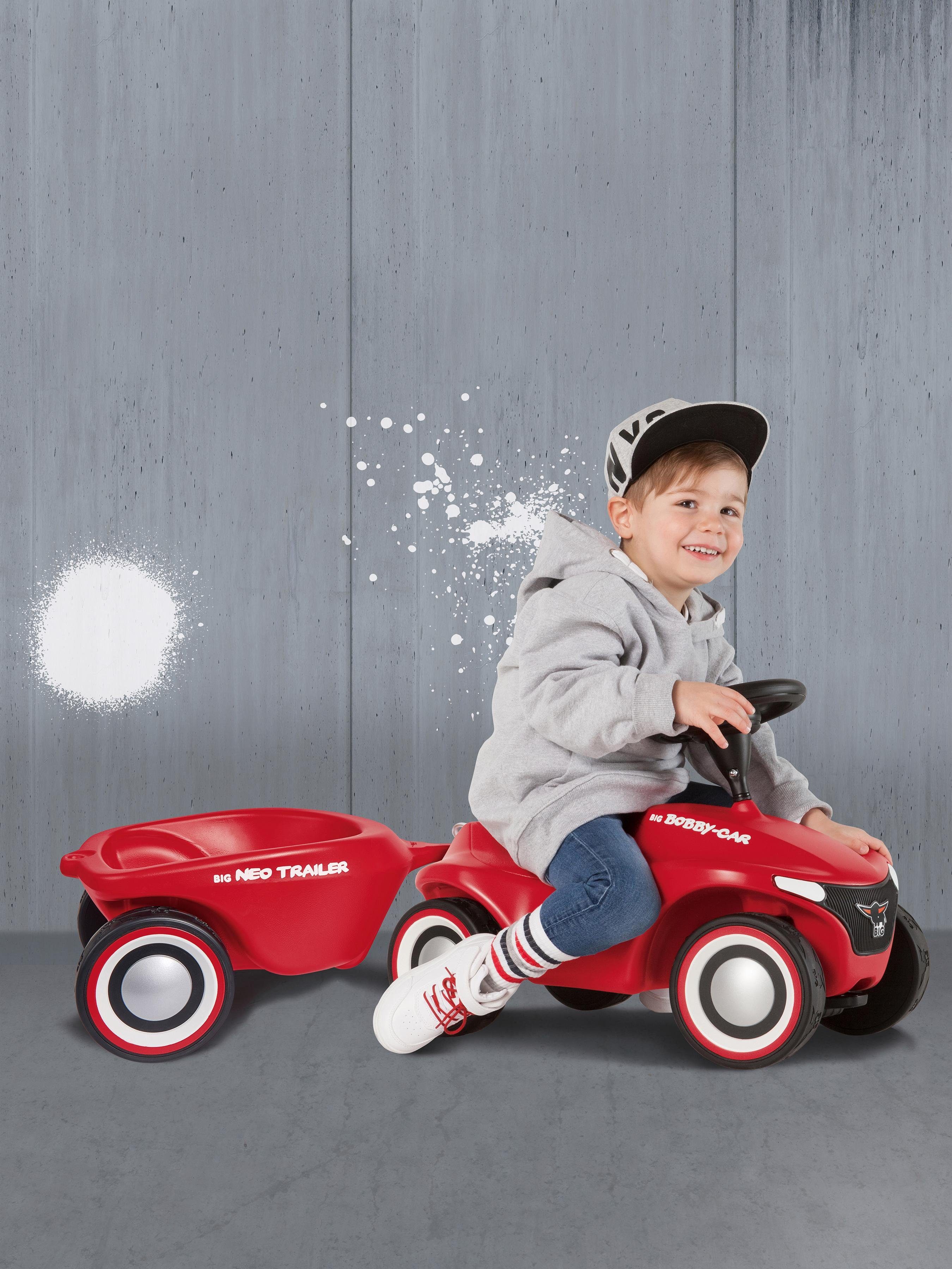 BIG Kindervoertuig-aanhanger BIG Bobby-Car Neo aanhanger