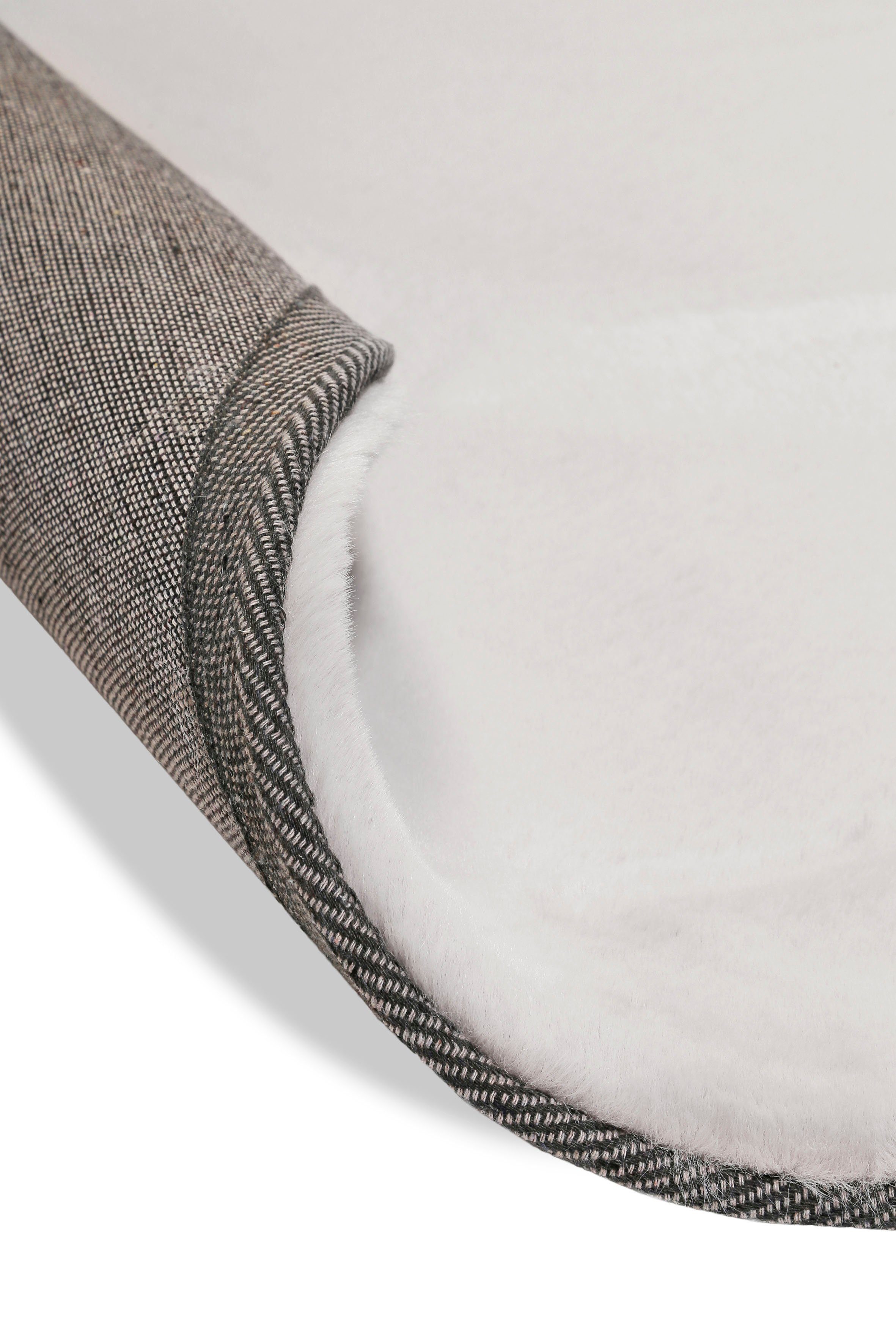 Wecon home Basics Hoogpolig vloerkleed ANNA Woonkamer, slaapkamer, vacht-look, zeer zacht, uni