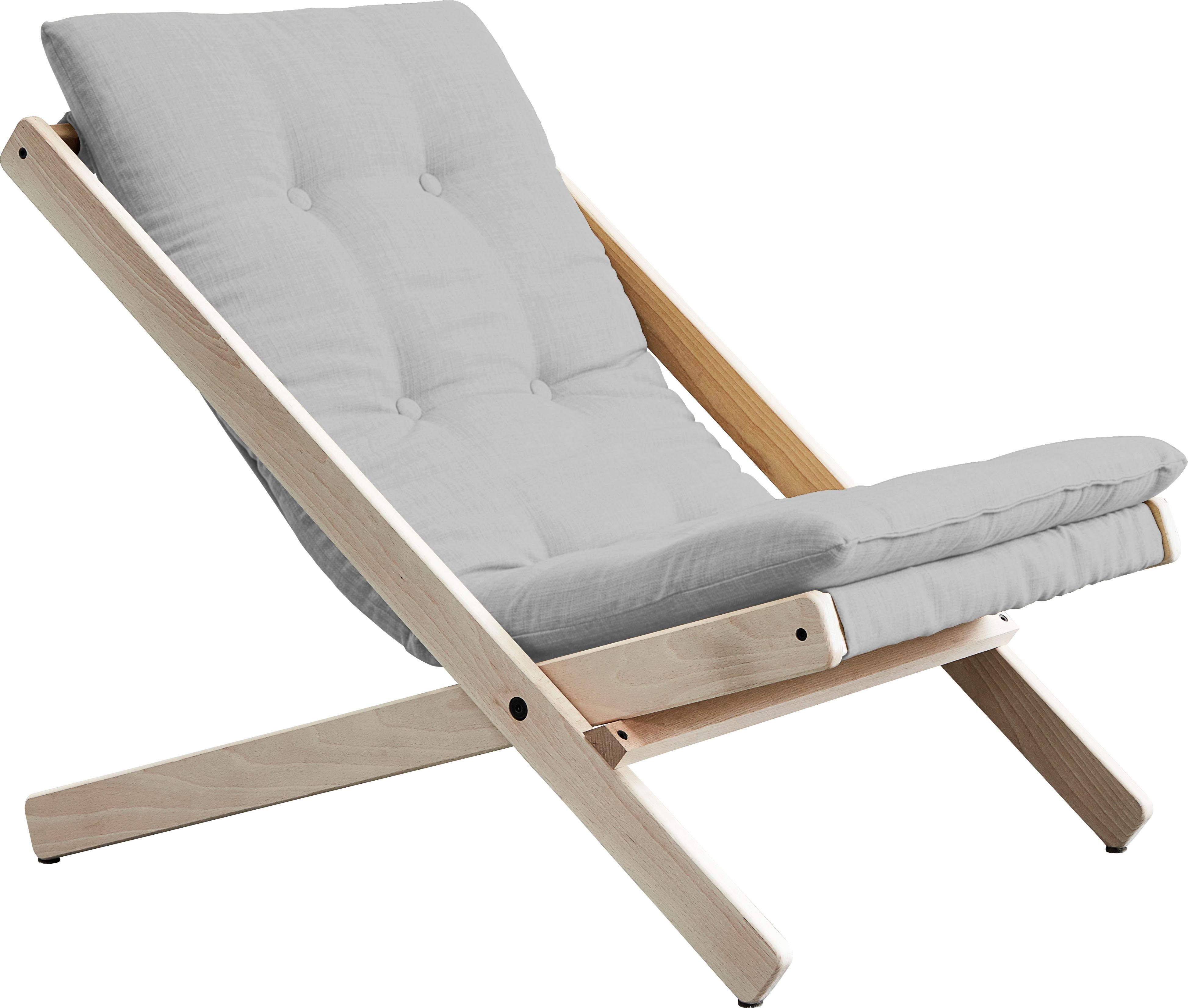 Karup Klapstoel Boogie Referentiekwaliteit 1 tuinstoelen grijs