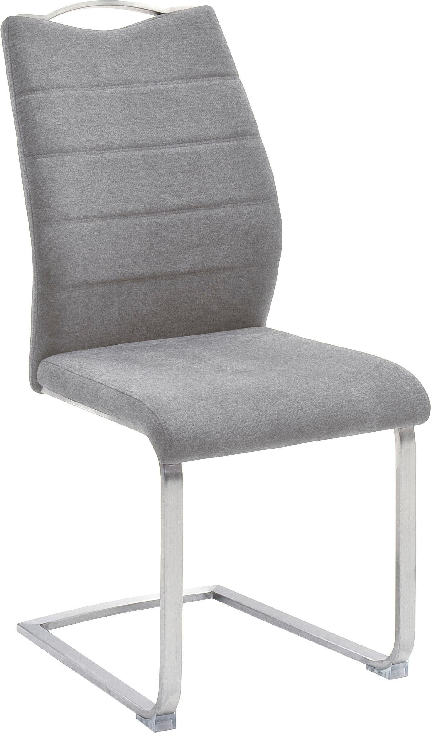 MCA furniture Vrijdragende stoel Ferrera (2-set), comfort zithoogte van ca. 48 cm, schommelstoelen met handgreep (2 stuks)