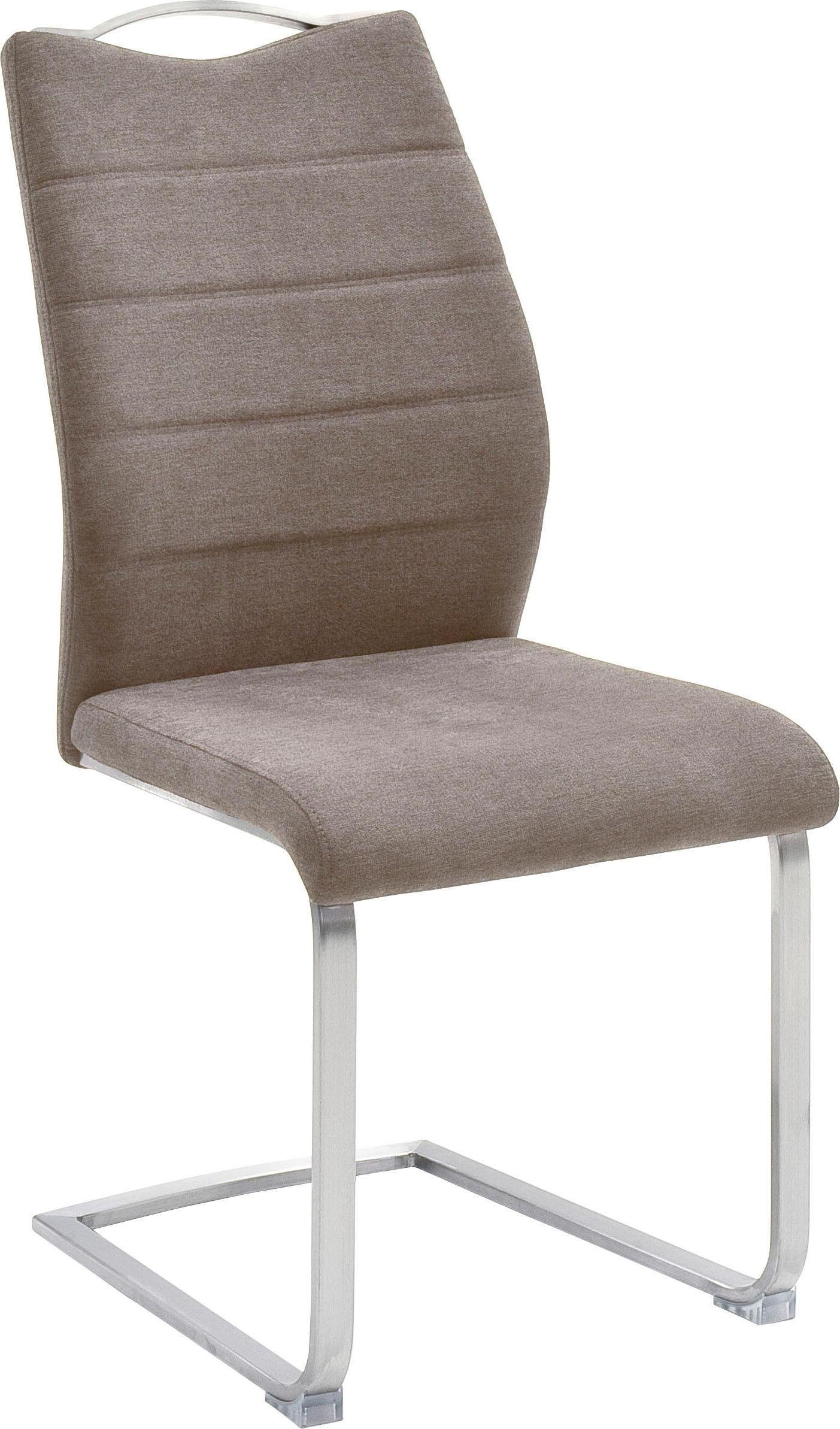 MCA furniture Vrijdragende stoel Ferrera (2-set), comfort zithoogte van ca. 48 cm, schommelstoelen met handgreep (2 stuks)