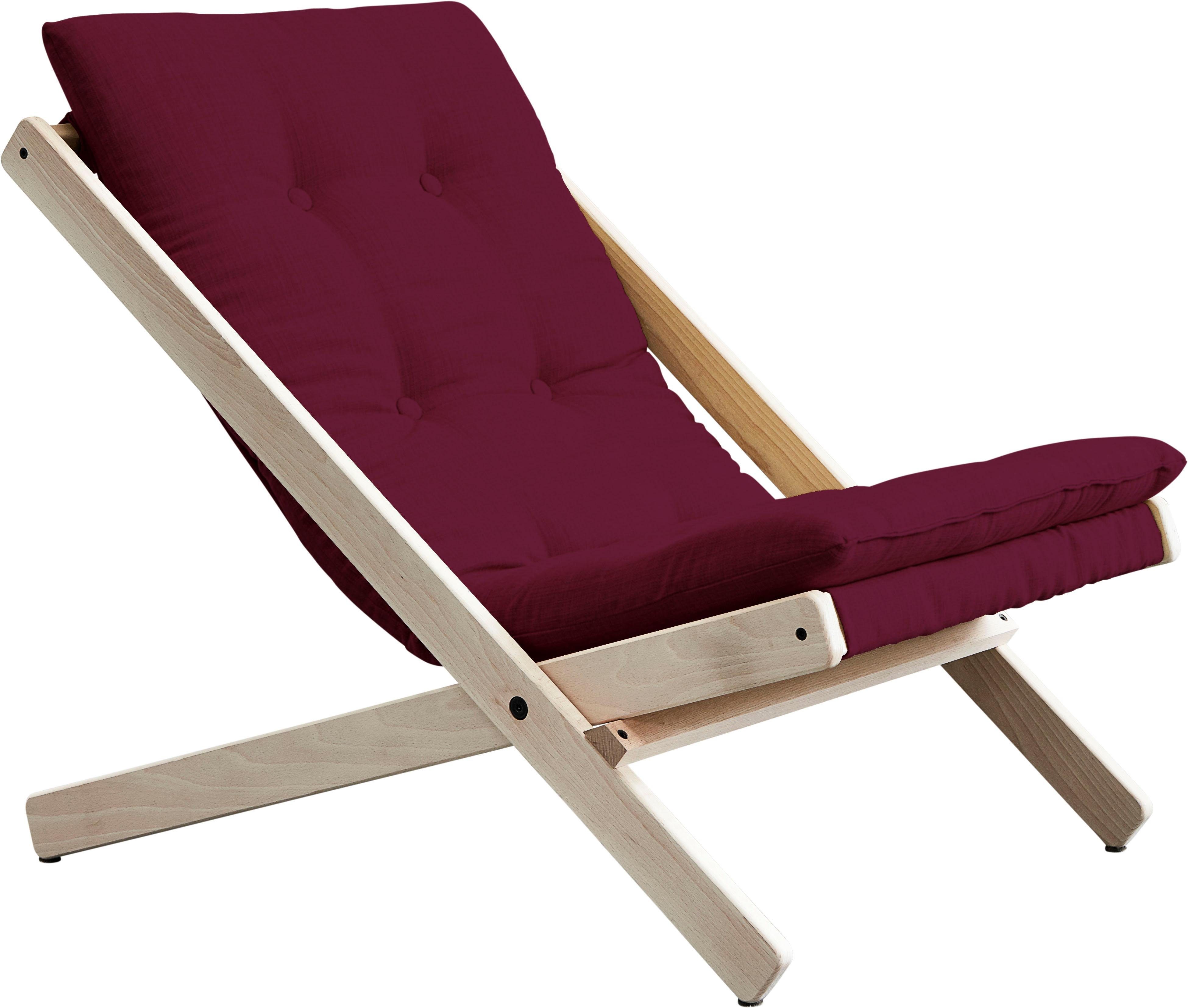 Karup Klapstoel Boogie Referentiekwaliteit 1 tuinstoelen rood