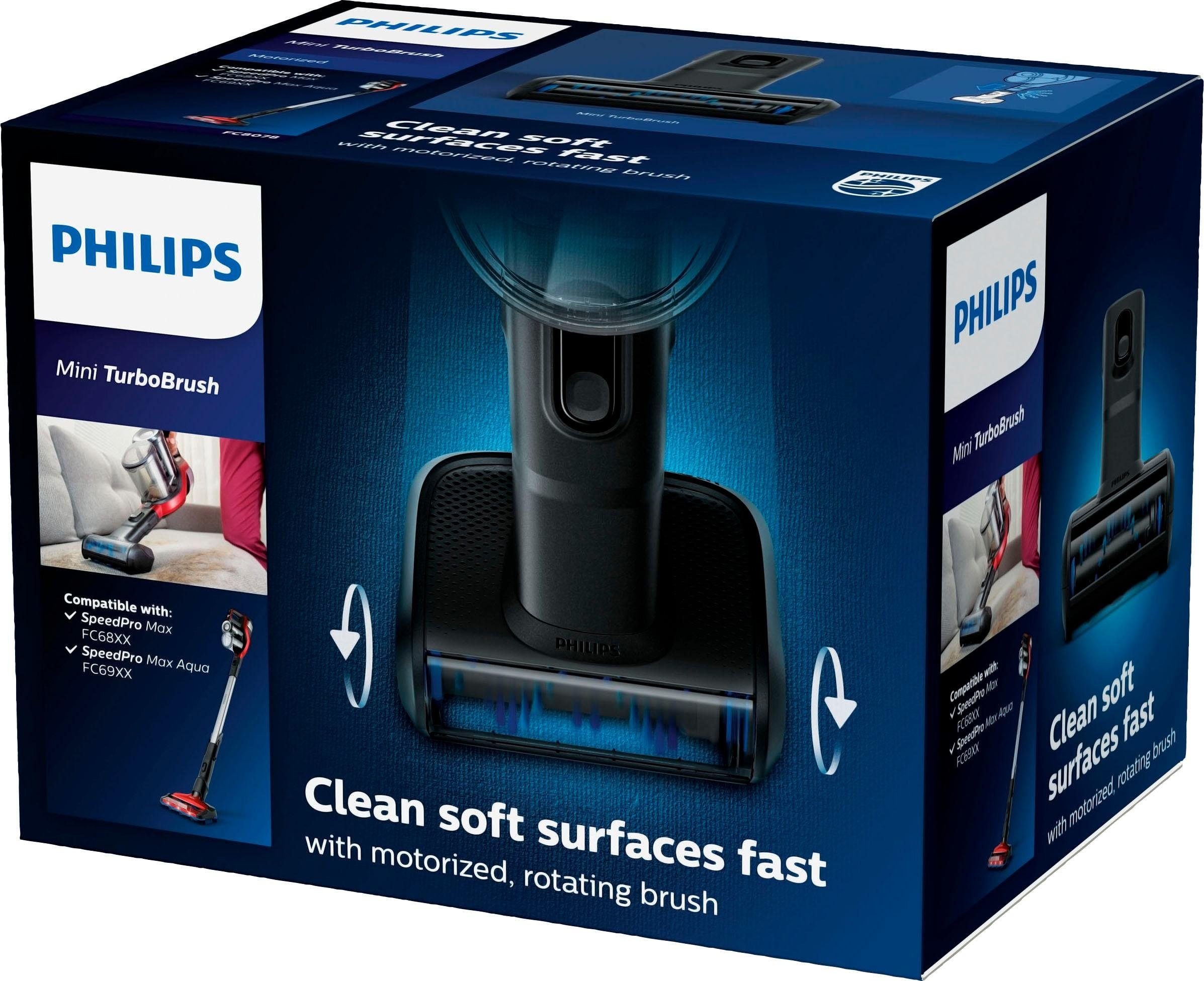 Philips Mini-turboborstel FC8078/01 ideaal voor het verwijderen van haren huisdieren (1-delig)