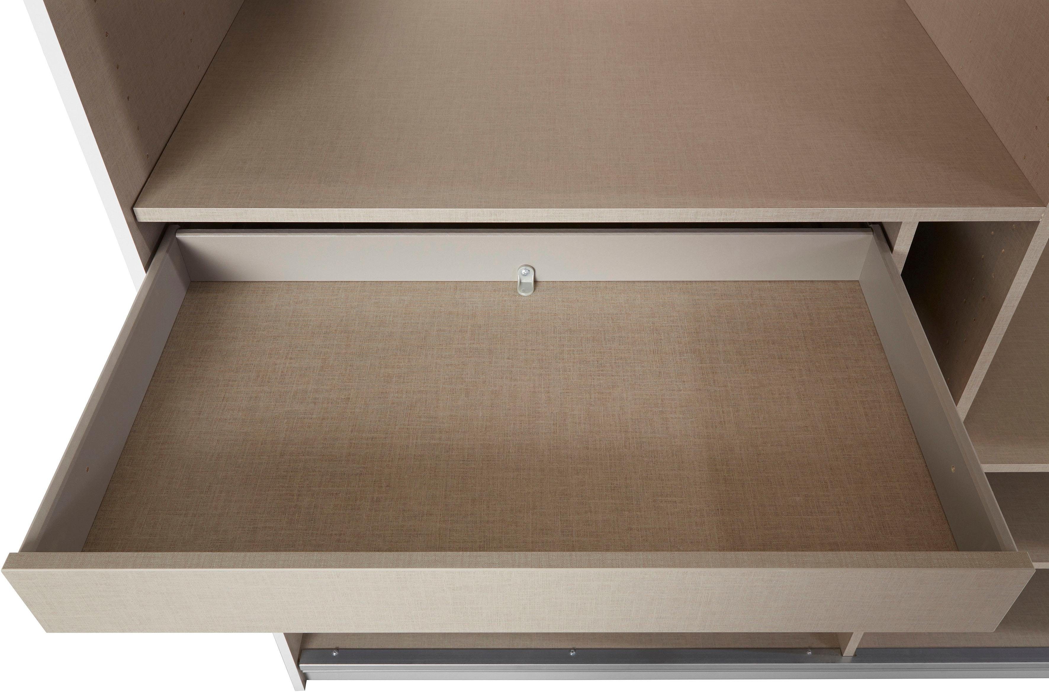 rauch Zweefdeurkast Kledingkast kast garderobe linnenkast BESTSELLER KEPAN inclusief lade-inzet en extra legplanken made in germany