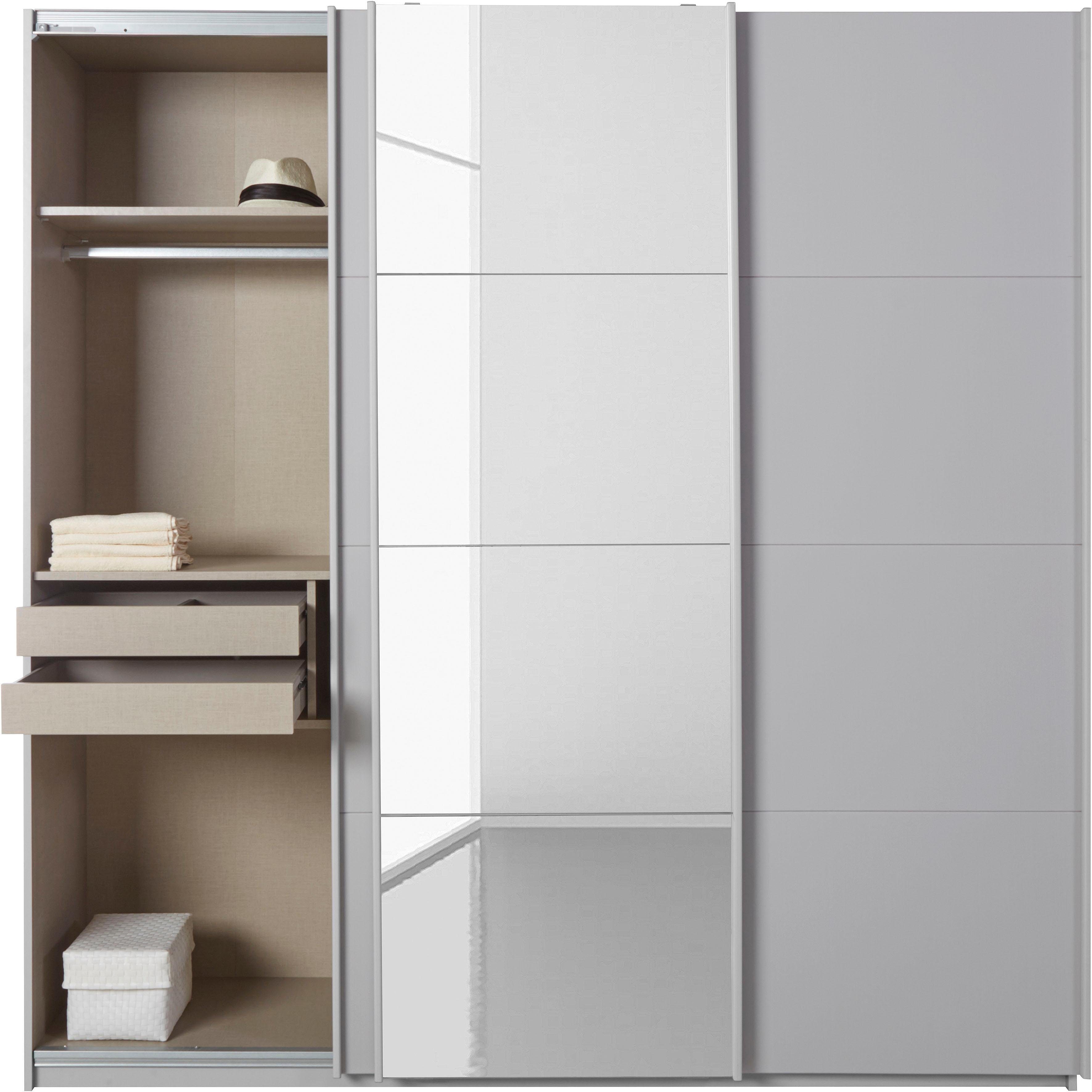 rauch Zweefdeurkast Kledingkast kast garderobe linnenkast BESTSELLER KEPAN inclusief lade-inzet en extra legplanken made in germany