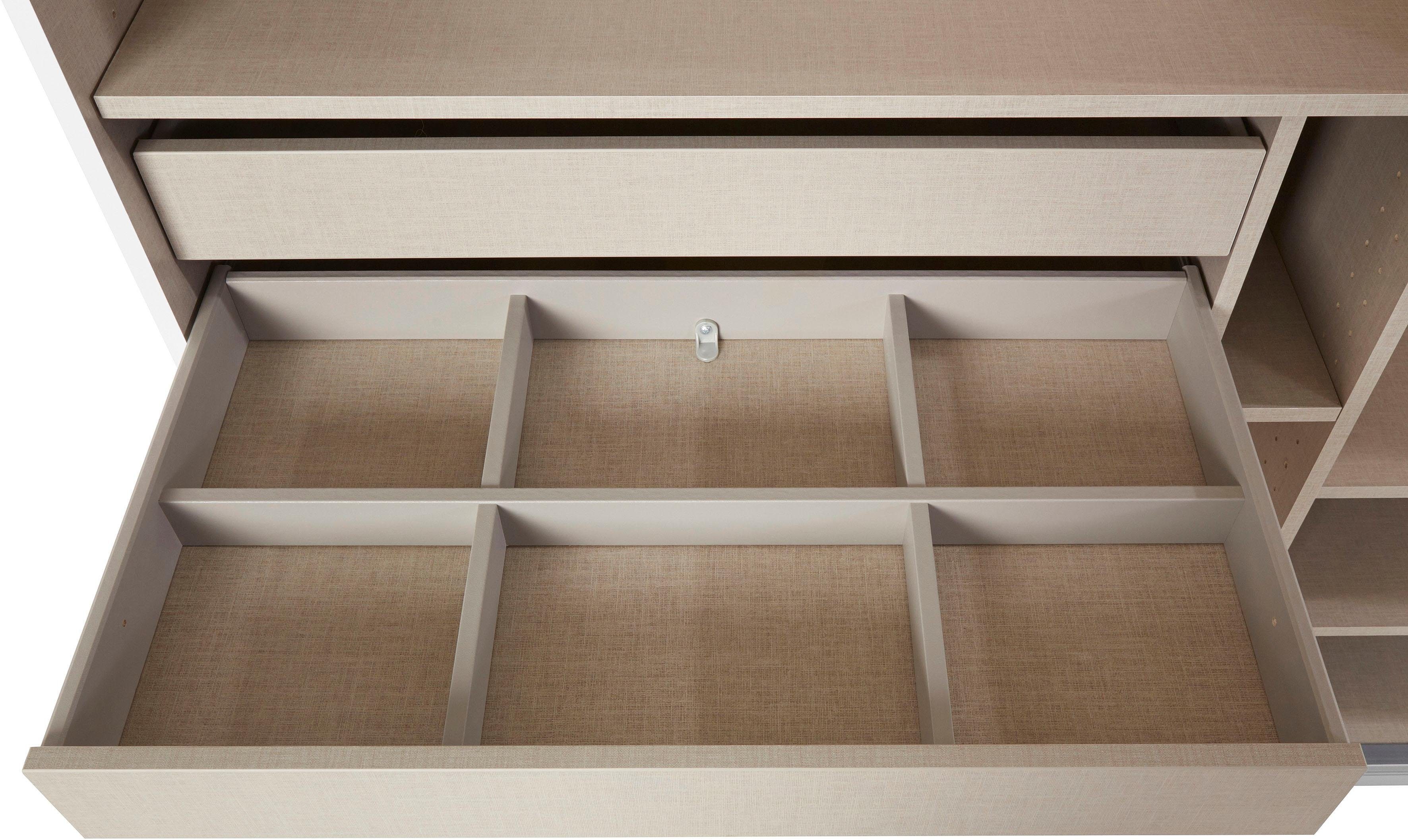 rauch Zweefdeurkast Kledingkast kast garderobe linnenkast BESTSELLER KEPAN inclusief lade-inzet en extra legplanken made in germany