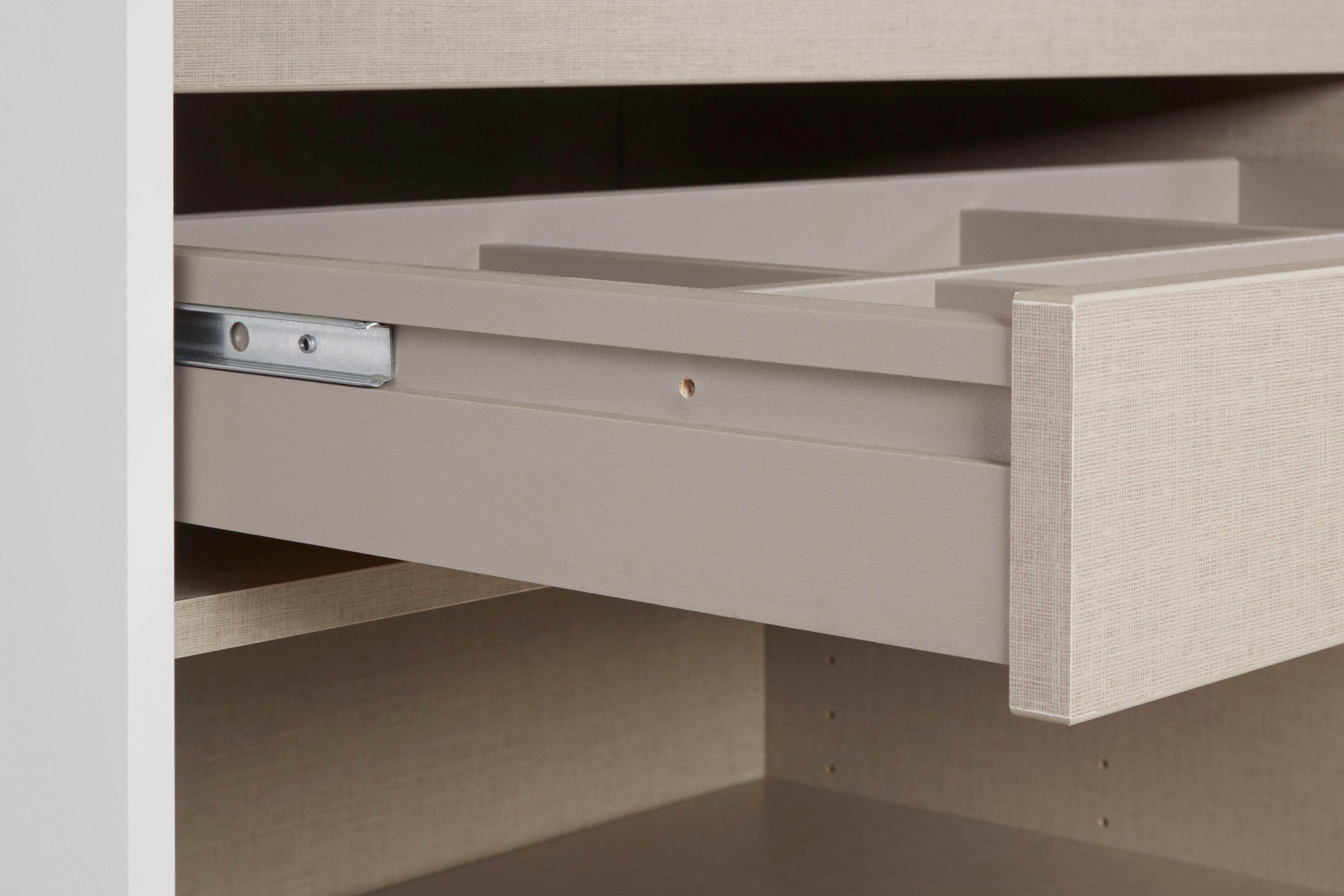 rauch Zweefdeurkast Kledingkast kast garderobe linnenkast BESTSELLER KEPAN inclusief lade-inzet en extra legplanken made in germany