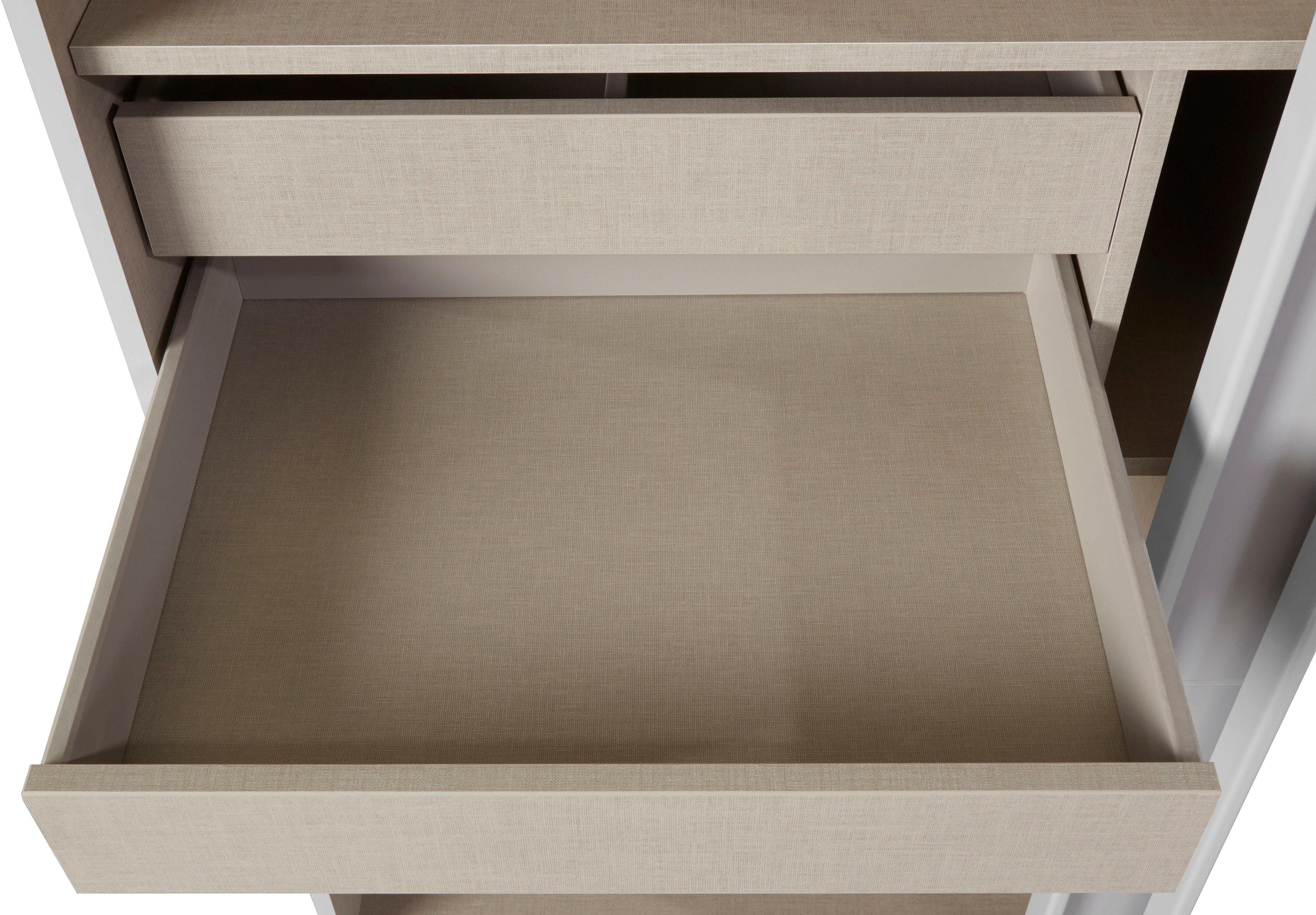 rauch Zweefdeurkast Kledingkast kast garderobe linnenkast BESTSELLER KEPAN inclusief lade-inzet en extra legplanken made in germany