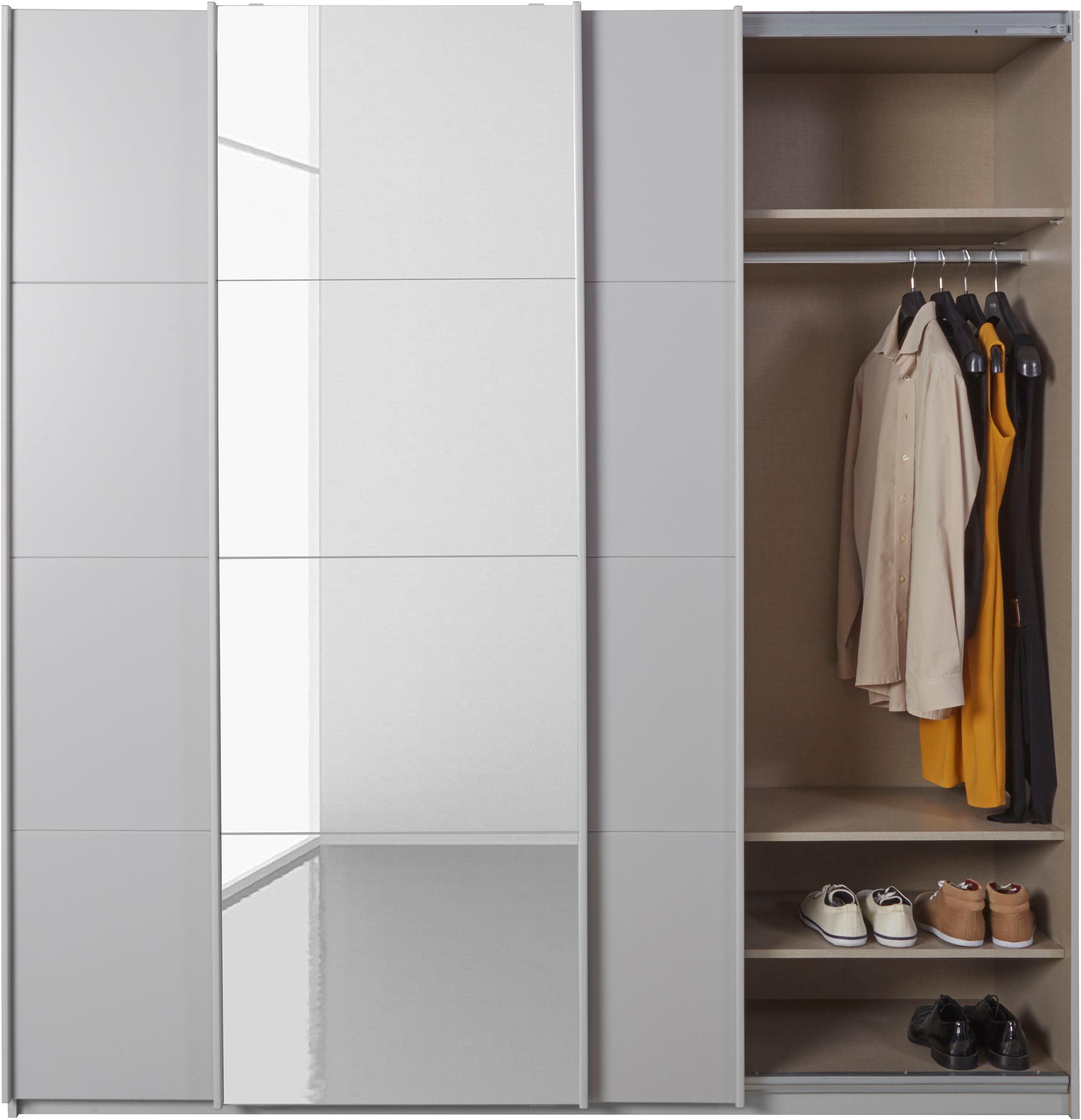 rauch Zweefdeurkast Kledingkast kast garderobe linnenkast BESTSELLER KEPAN inclusief lade-inzet en extra legplanken made in germany