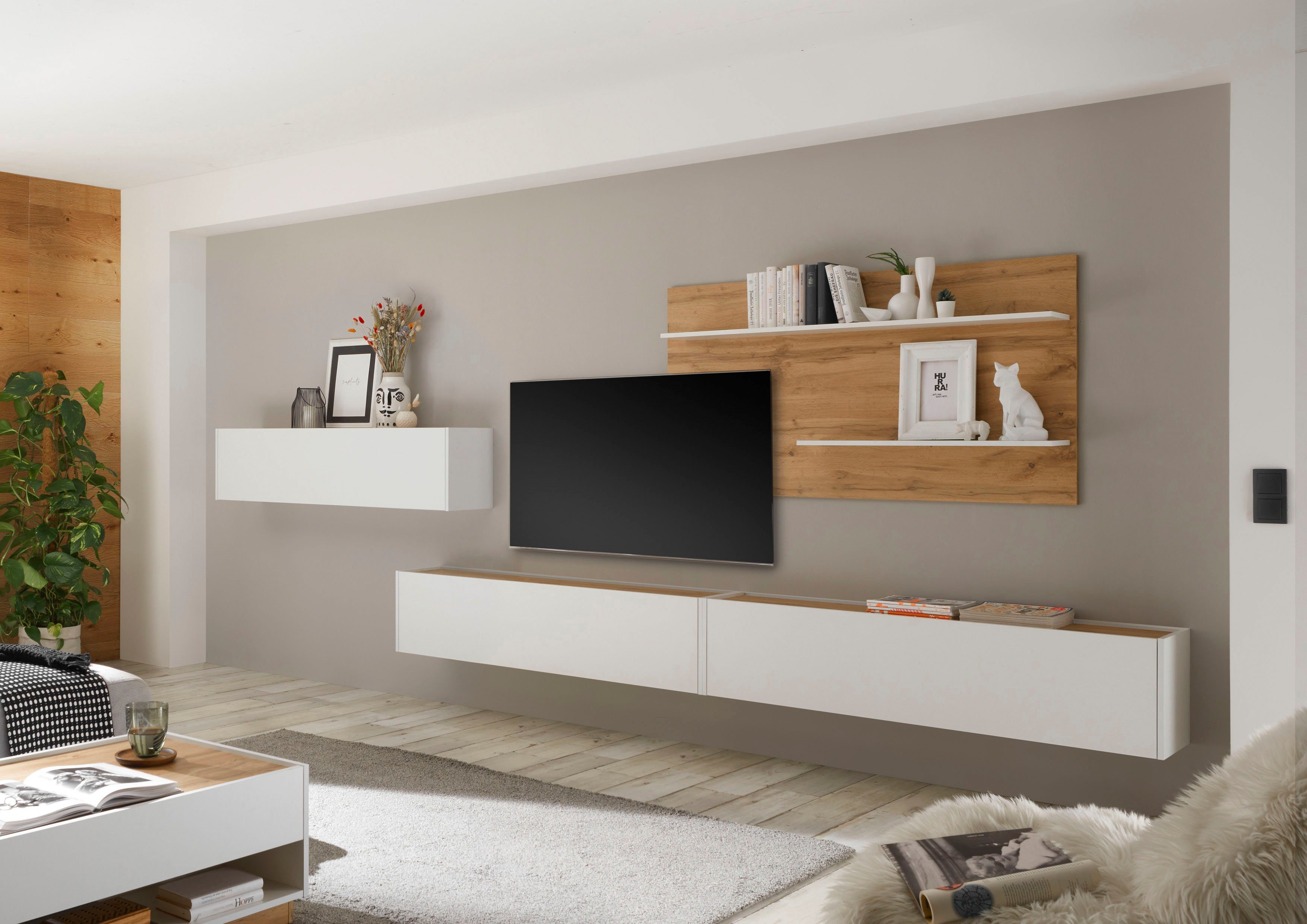 INOSIGN Wandmeubel City/Giron Breedte ca. 400 cm (set, 4-delig)