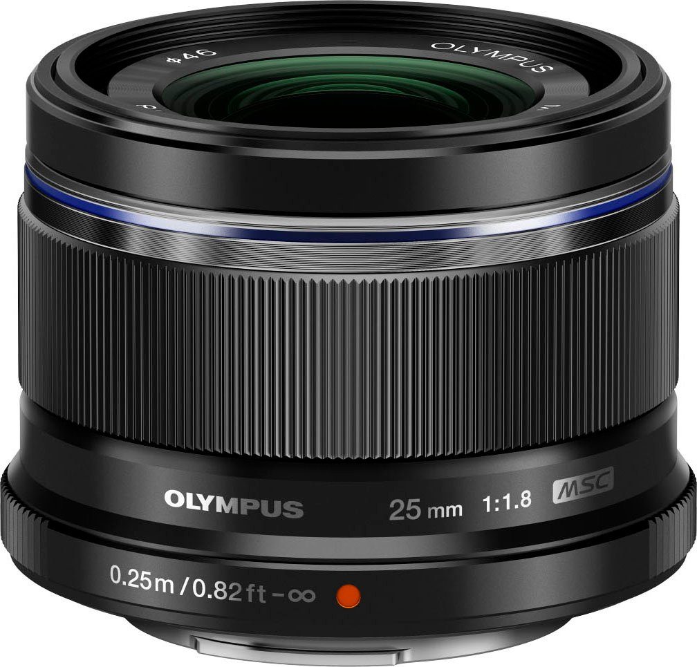 OLYMPUS MFT 25 1.8 ZWART