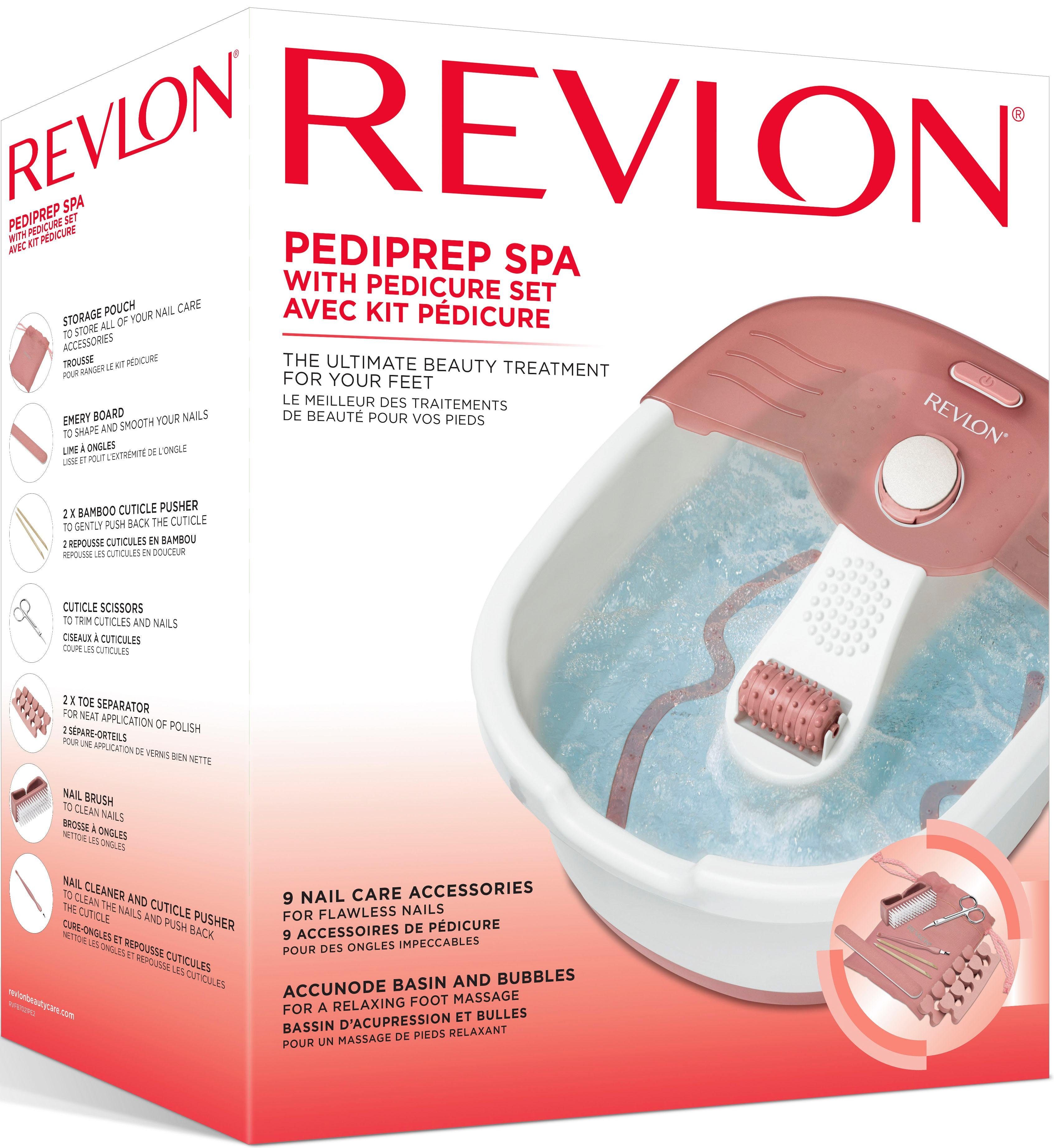 Revlon Voetbad RVFB7021PE (set, 10-delig)