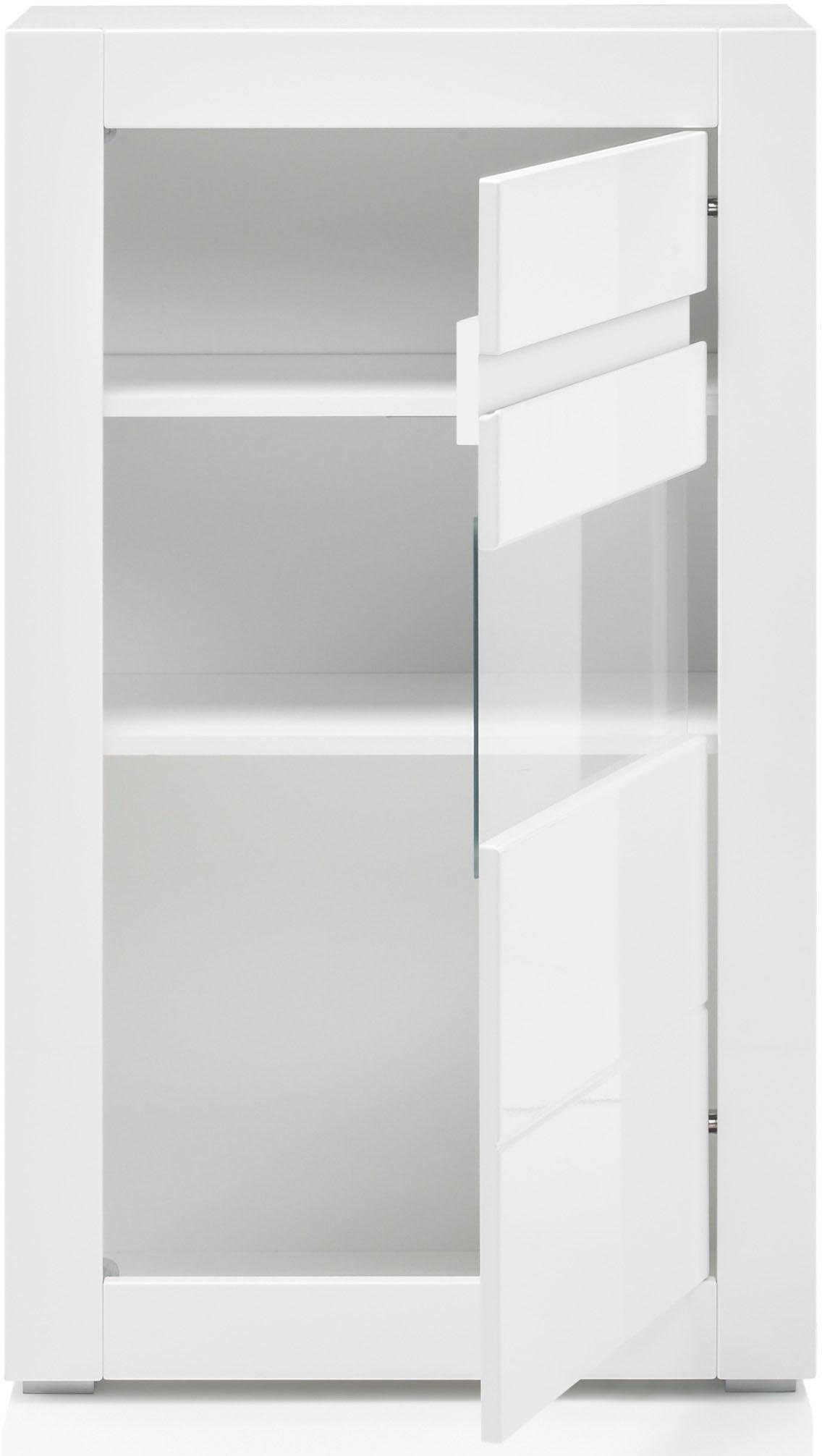 INOSIGN Wandmeubel Carat wordt geleverd met twee latten, 1 x grijs, 1 x wit (set, 4-delig)