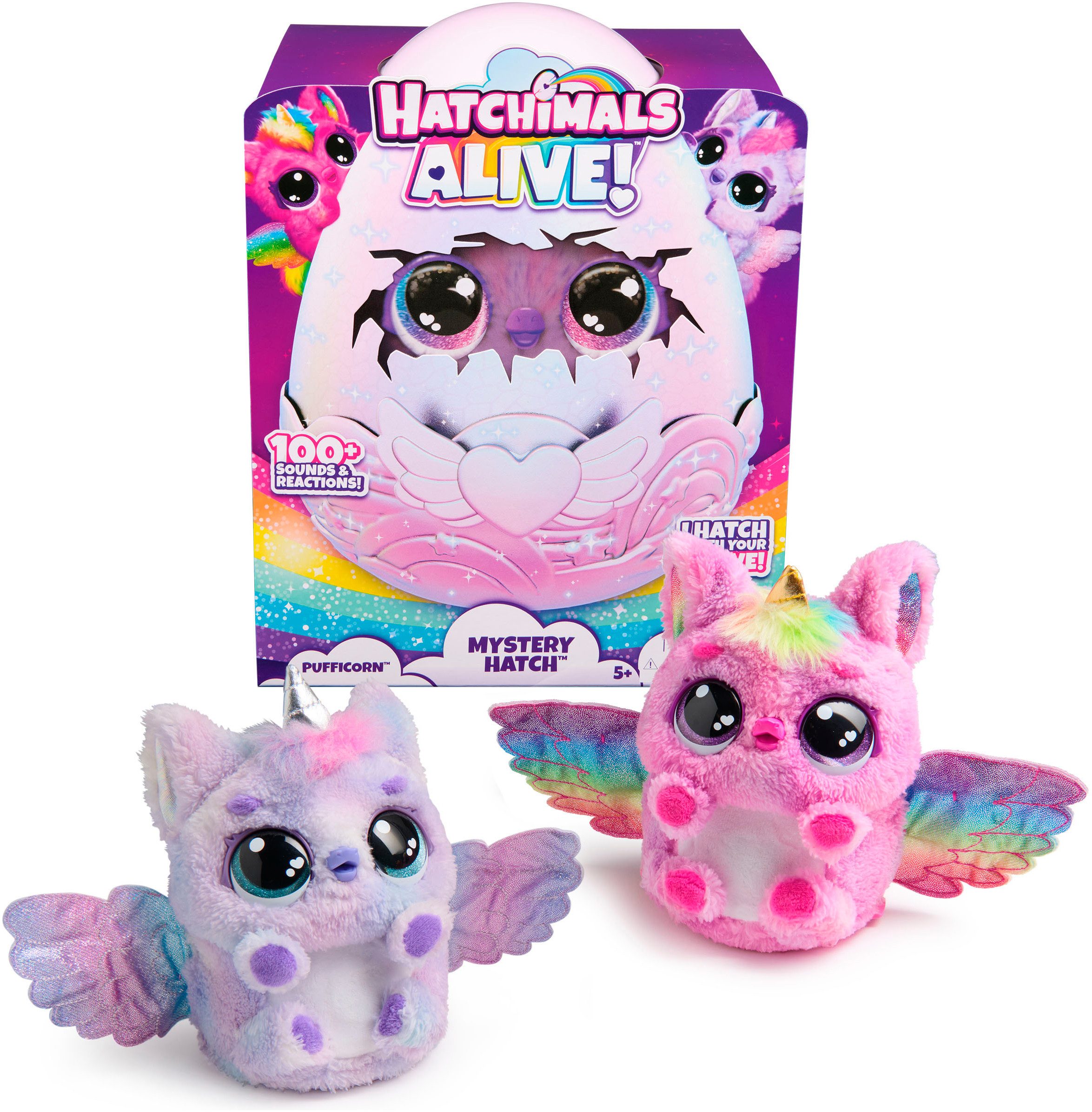 Spin Master Speelfiguur Hatchimals Alive Mystery Ei Pufficorn