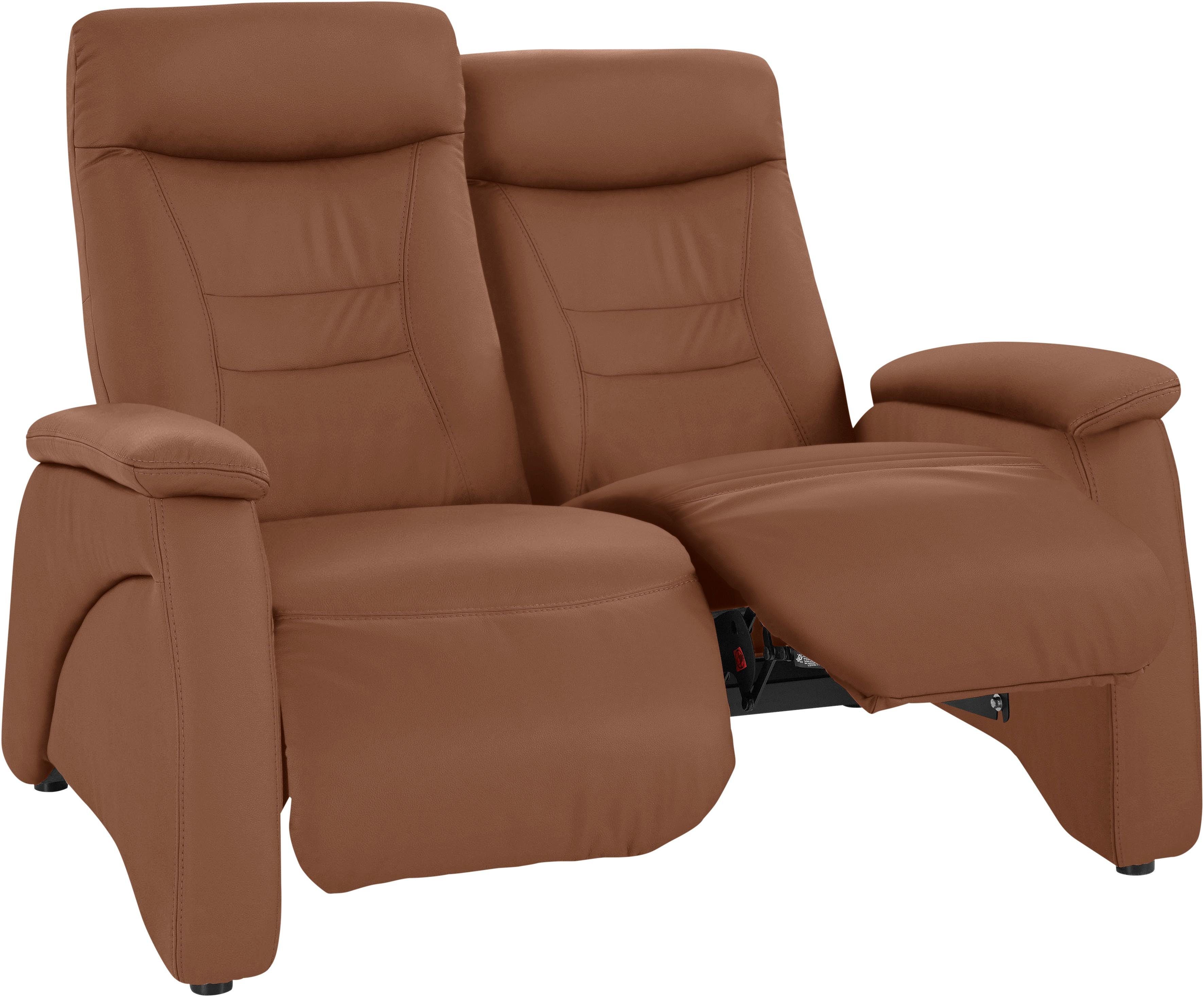 exxpo - sofa fashion 2-zitsbank Ascoli, bioscoopsofa met hoog zitcomfort, comfortabele armleuningen